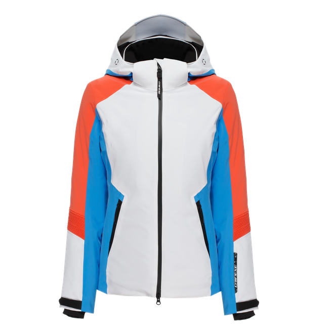 Dainese - Speed Demon Lab Domeair Pro - Blousons - Women - White/coral/blue - Xxl
