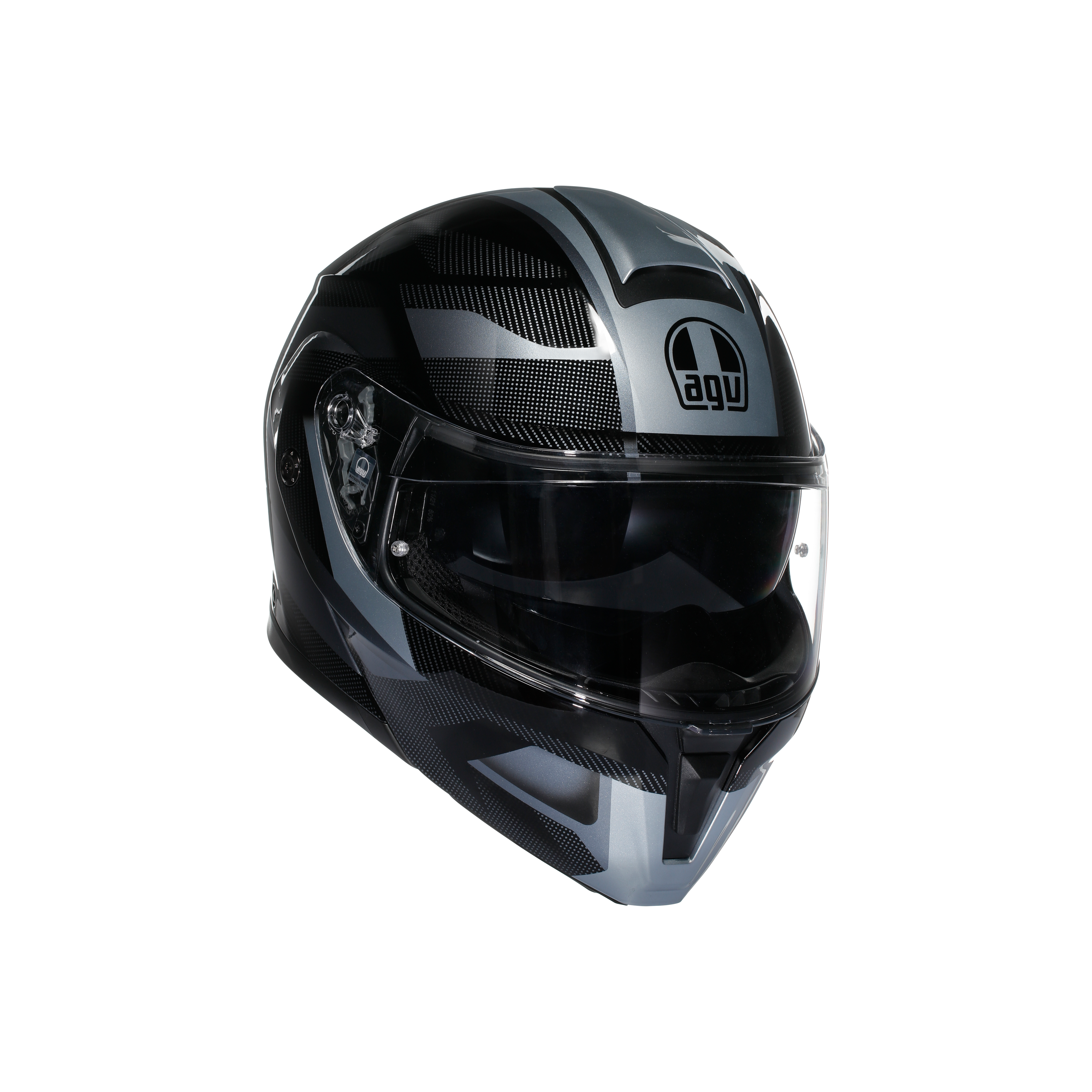 STREETMODULAR LEDRO MATT BLACK/GREY - CASQUE MOTO MODULAIRE E2206 -  - 1