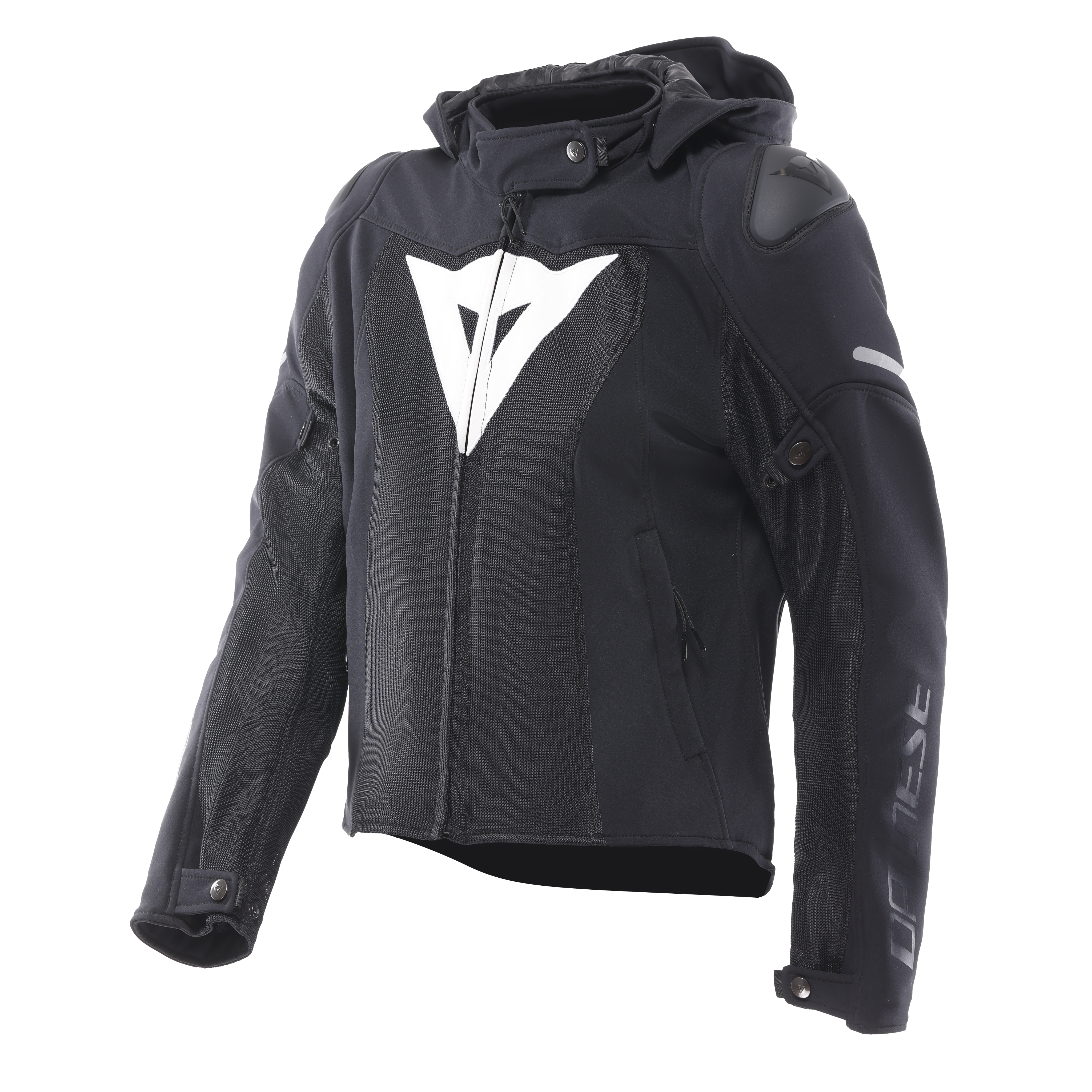 SUPER SPRINT AIR TEX - WOMEN'S SUMMER MESH MOTORCYCLE JACKET - BLACK/WHITE - 1
