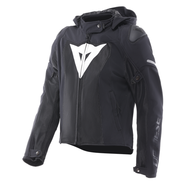 Dainese Women's Black/White - Super Sprint Air Tex - Textile - 44