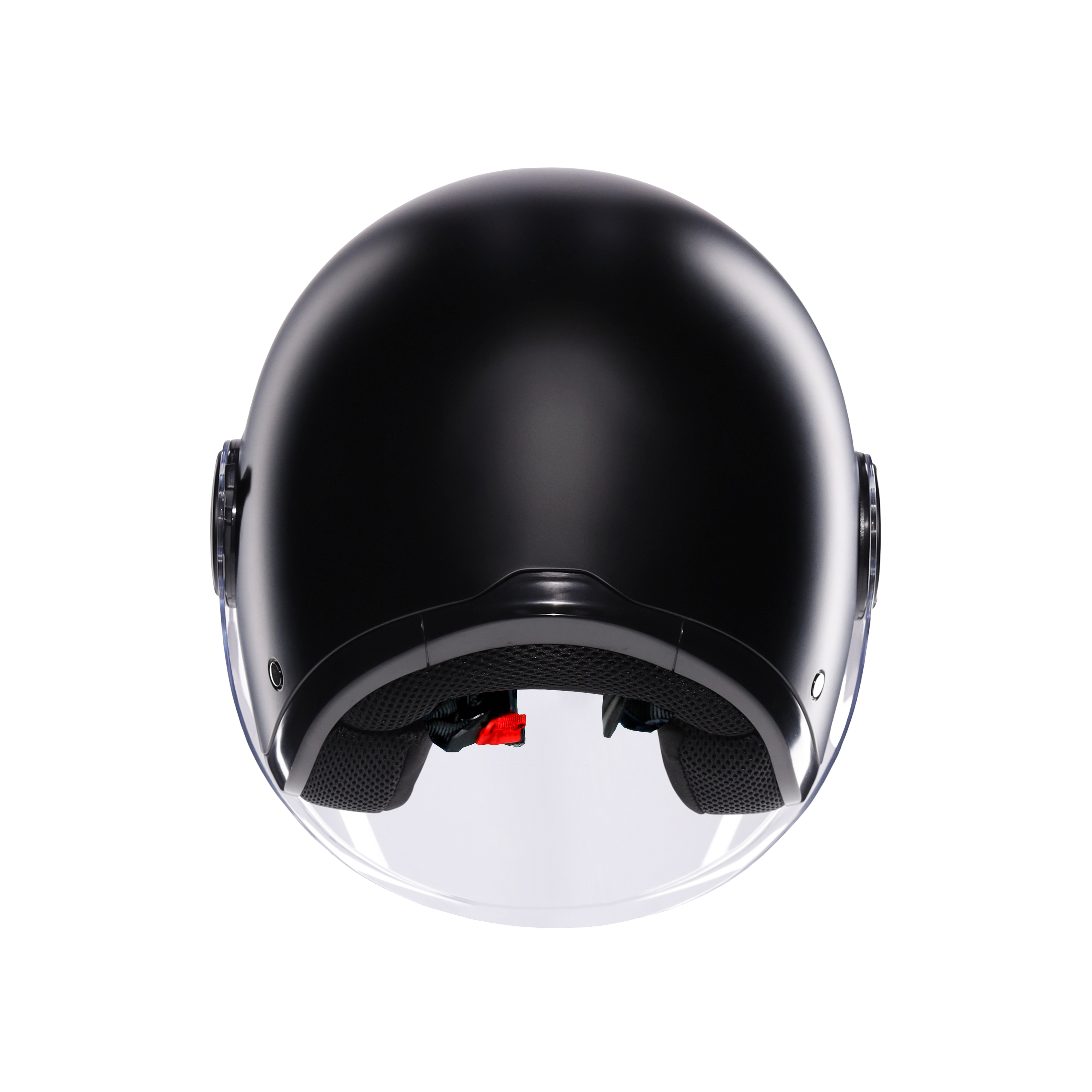 ETERES MONO MATT BLACK - CASQUE MOTO JET E2206 -  - 5