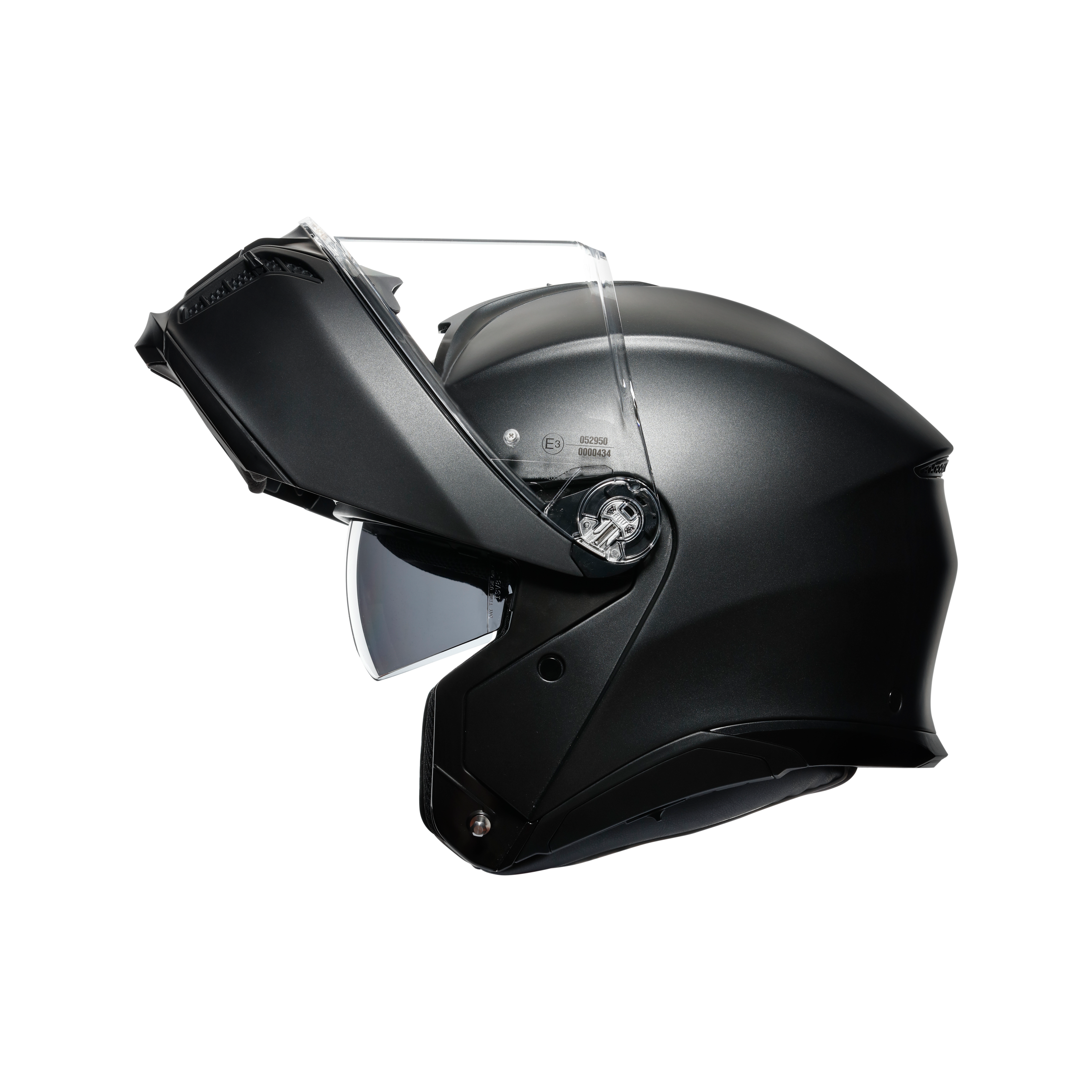 TOURMODULAR MATT BLACK - MOTORBIKE FLIP UP HELMET E2206 -  - 9