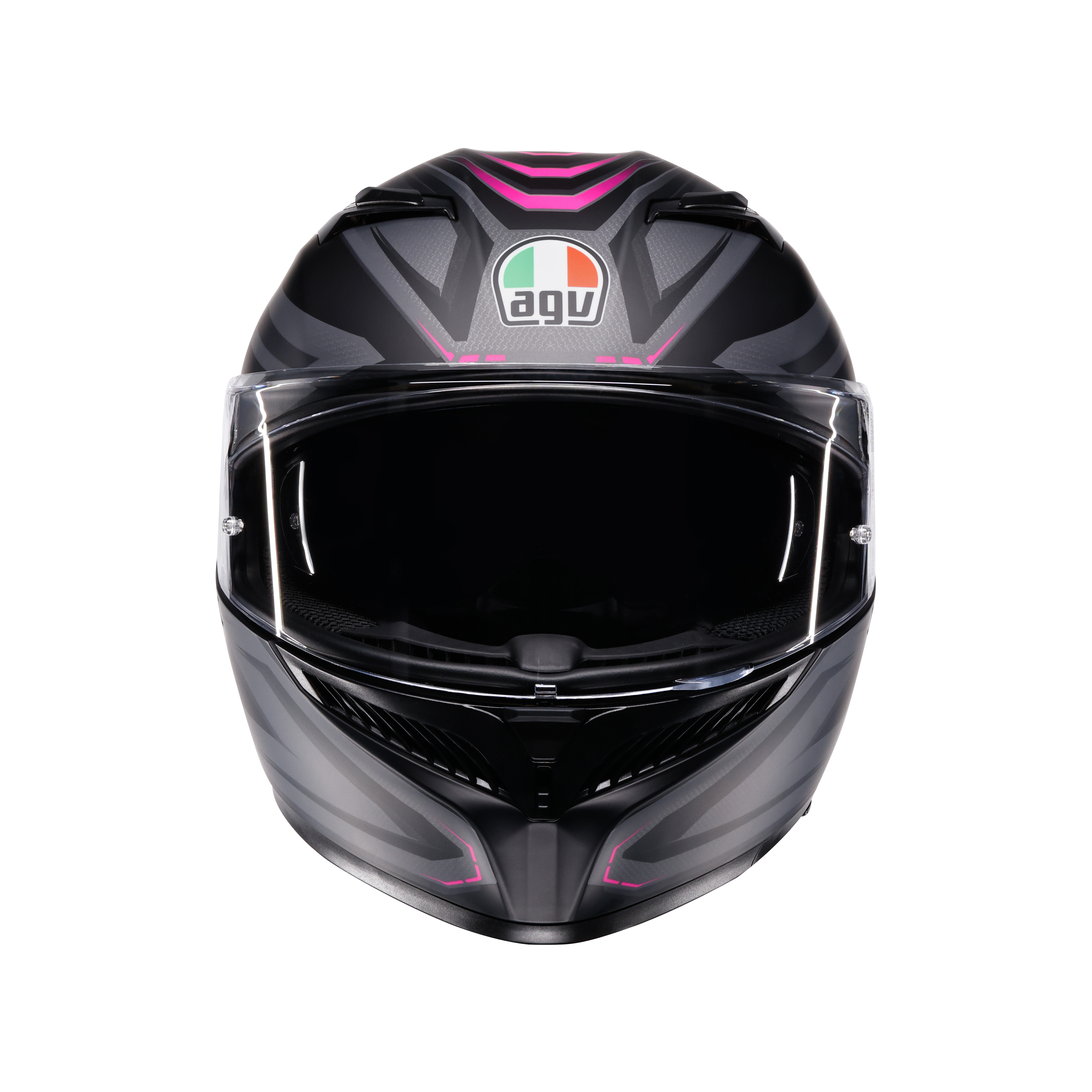 K3 SYTH MATT BLACK/PINK - CASQUE MOTO INT&Eacute;GRAL E2206 -  - 2