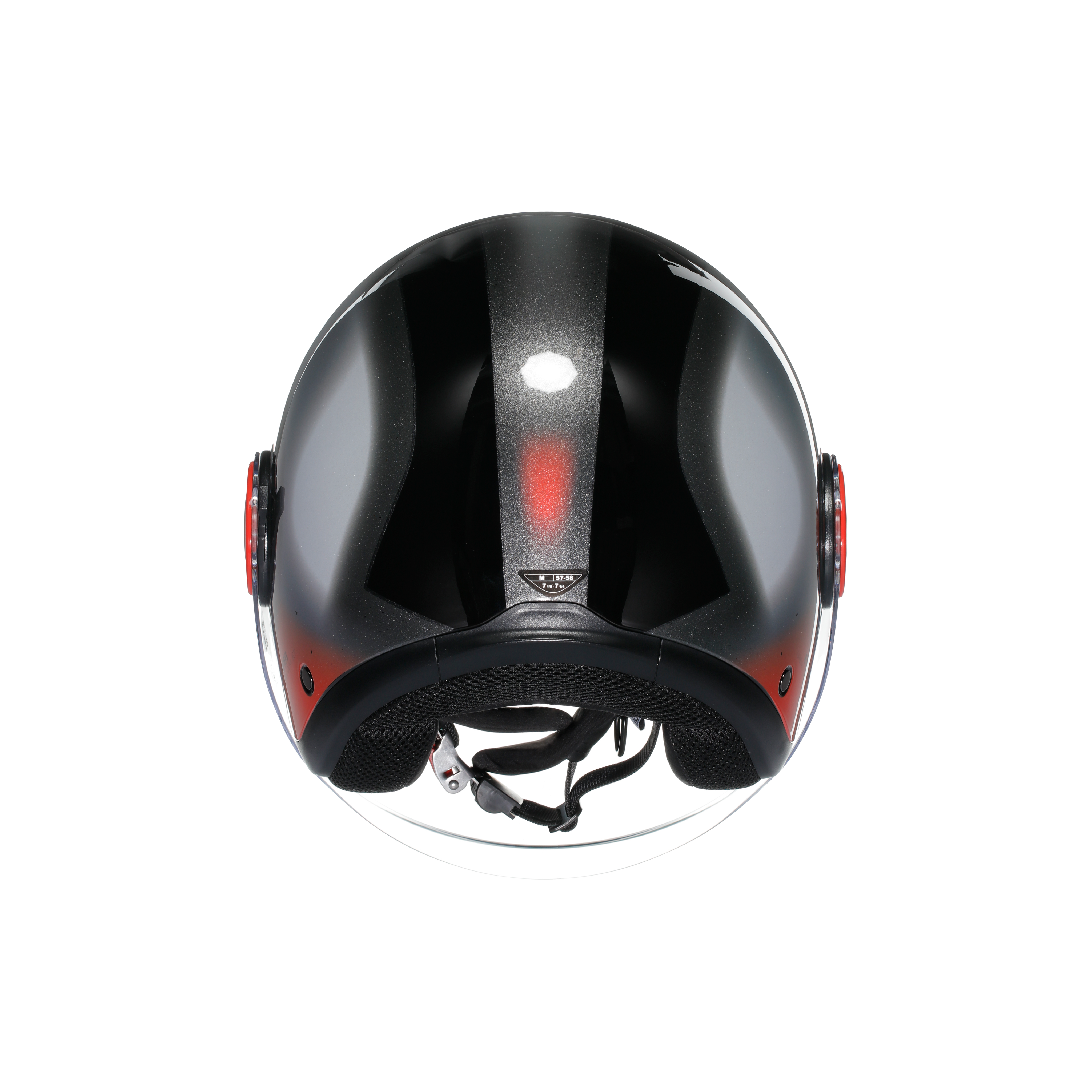 ETERES AGV E2206 - LEVANTO BLACK/SILVER/RED -  - 5