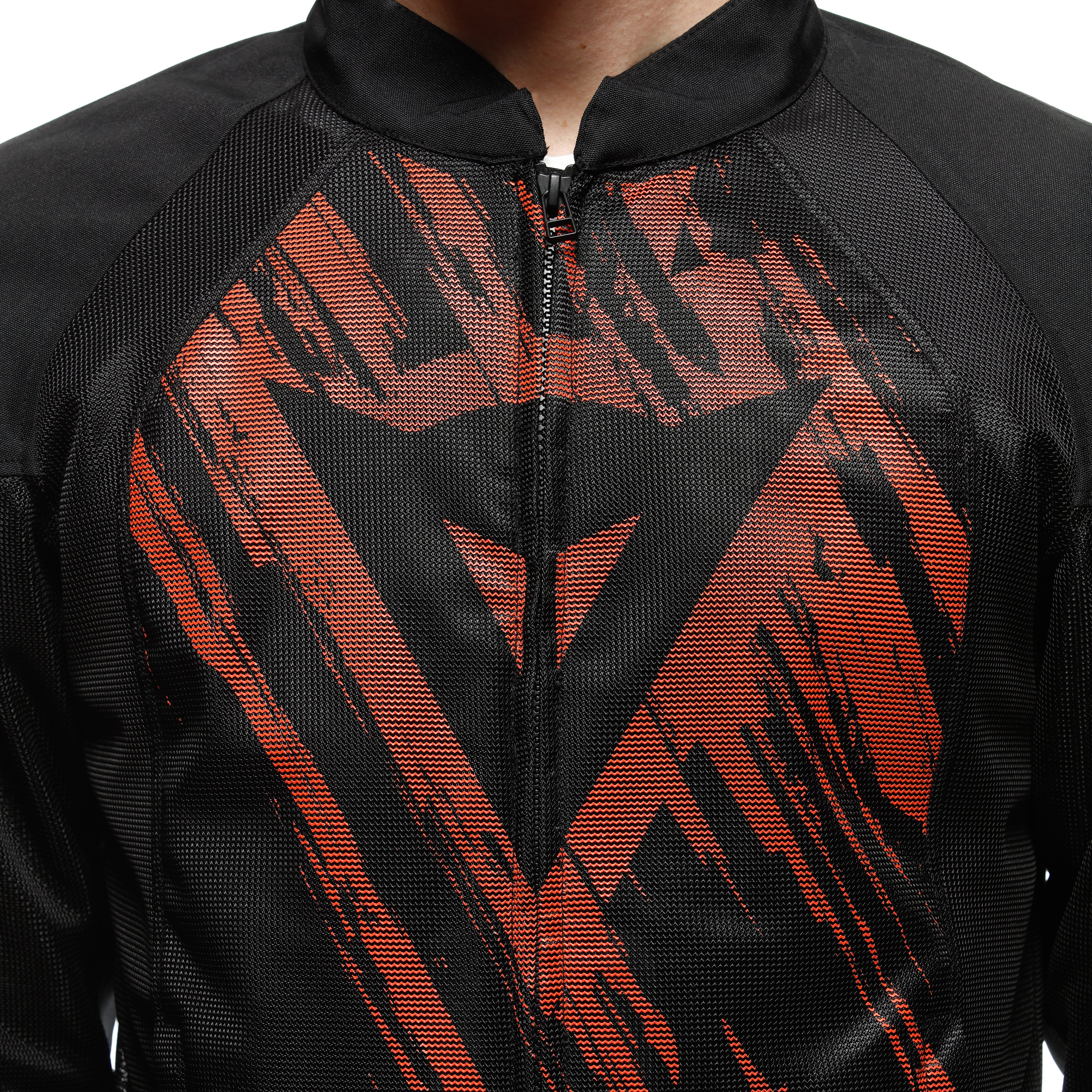 HEROSPHERE AIR - CHAQUETA DE MOTO VERANO HOMBRE - BLACK/RED TARMAC - 13