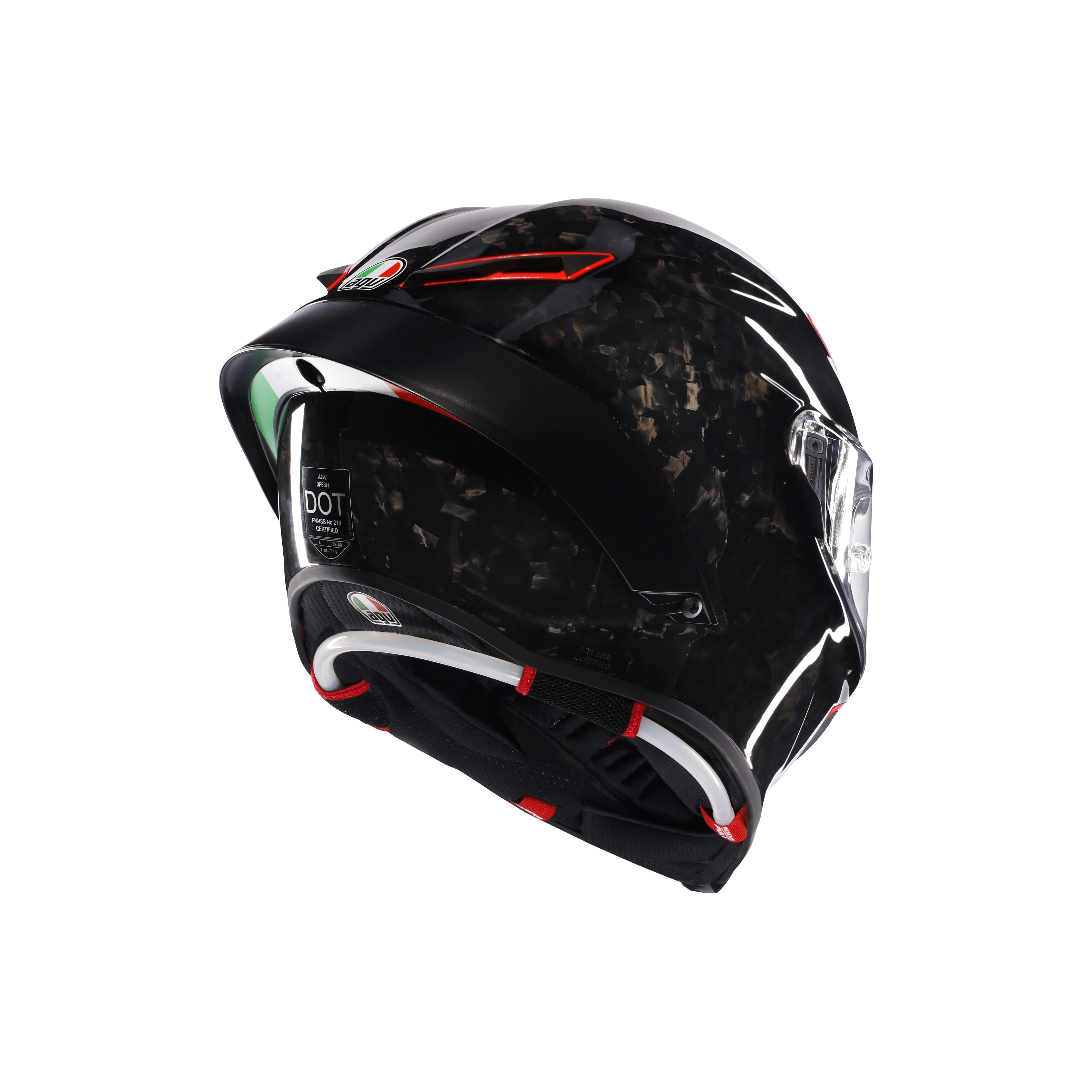 PISTA GP RR ITALIA CARBONIO FORGIATO - CASQUE MOTO INT&Eacute;GRAL E2206 DOT -  - 6