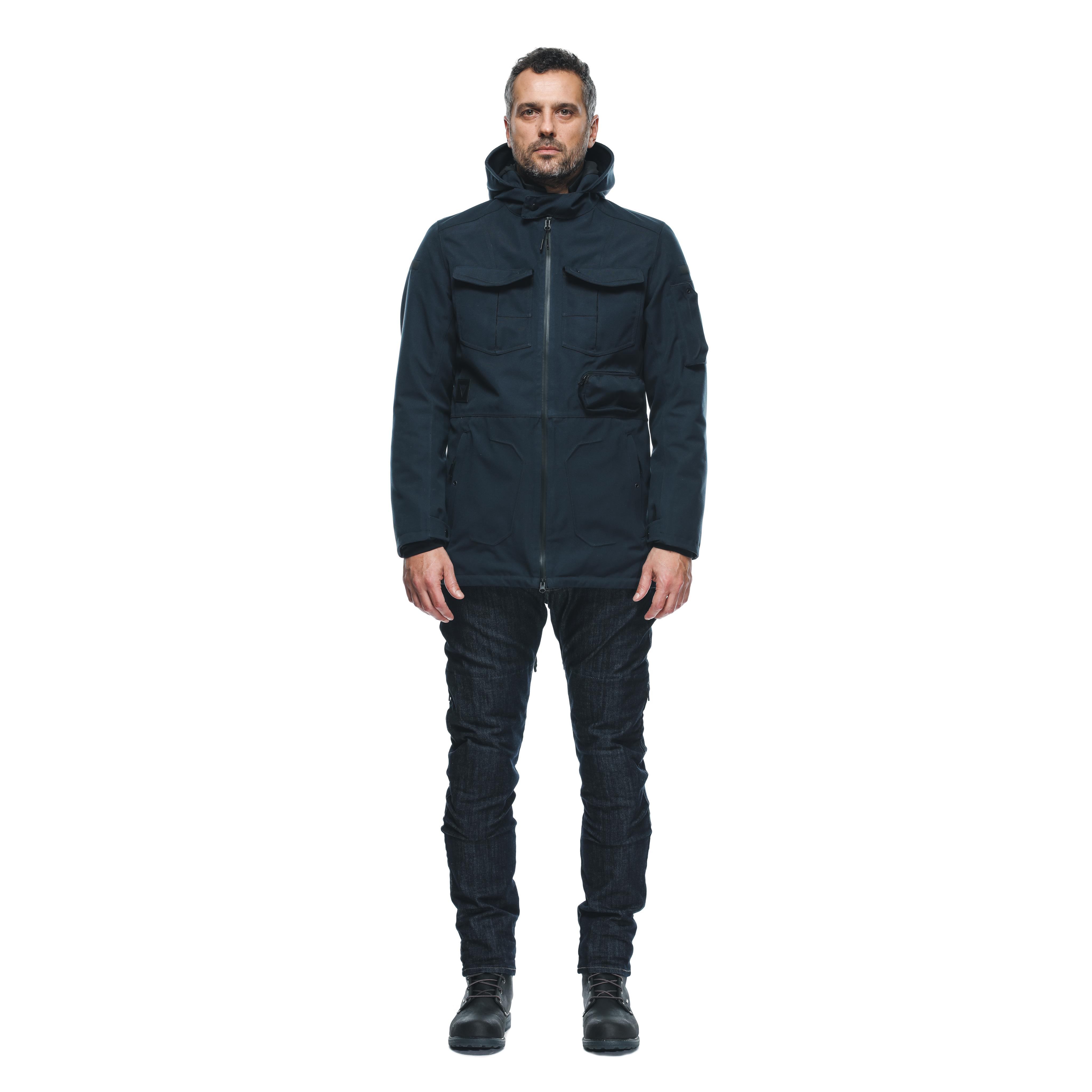 DUOMO ABS&Oslash;LUTESHELL&trade; PRO - MEN'S WATERPROOF MOTORCYCLE PARKA - BLACK - 3