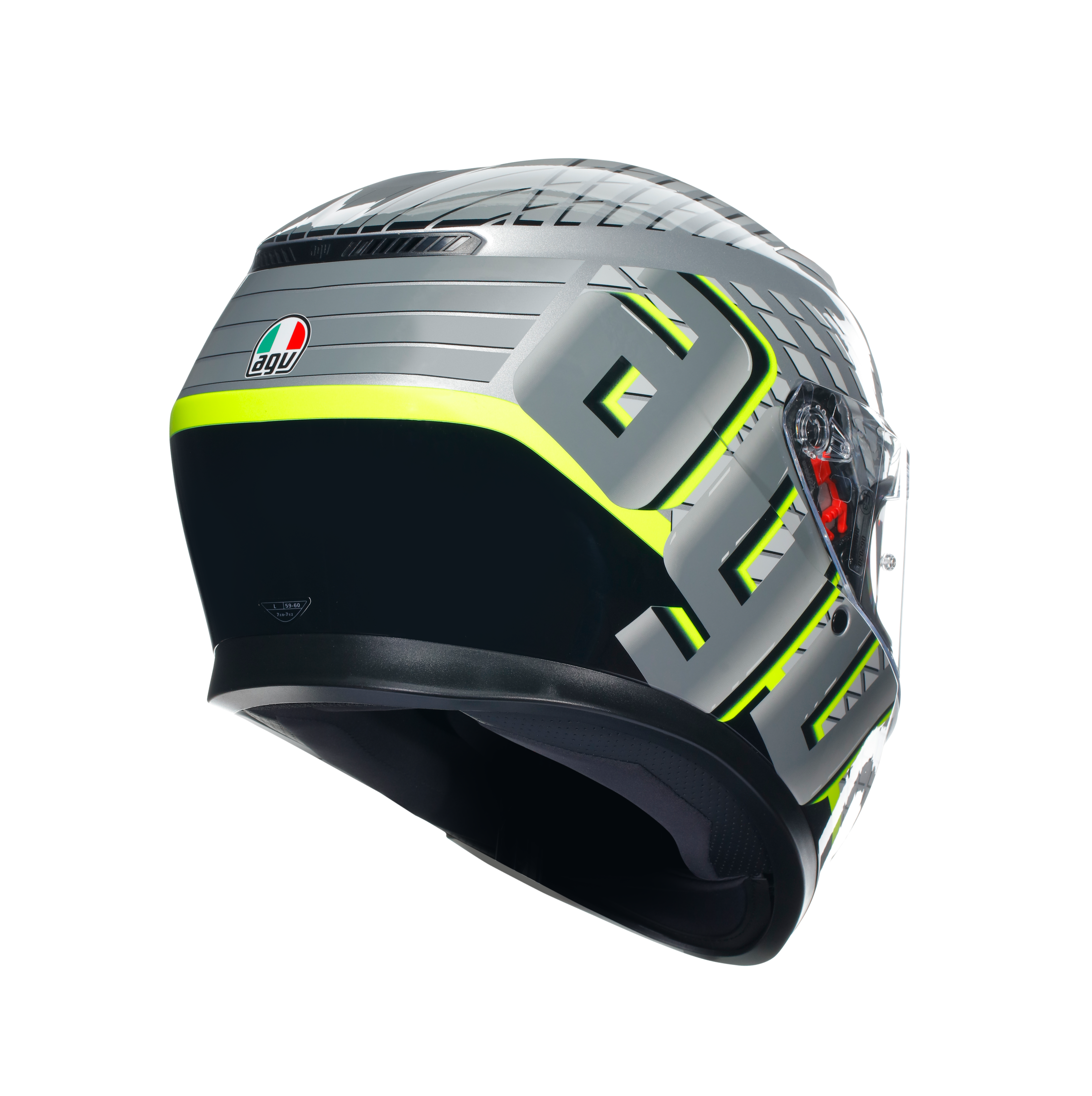 K3 DOT(E2206) - FORTIFY GREY/BLACK/YELLOW FLUO -  - 4