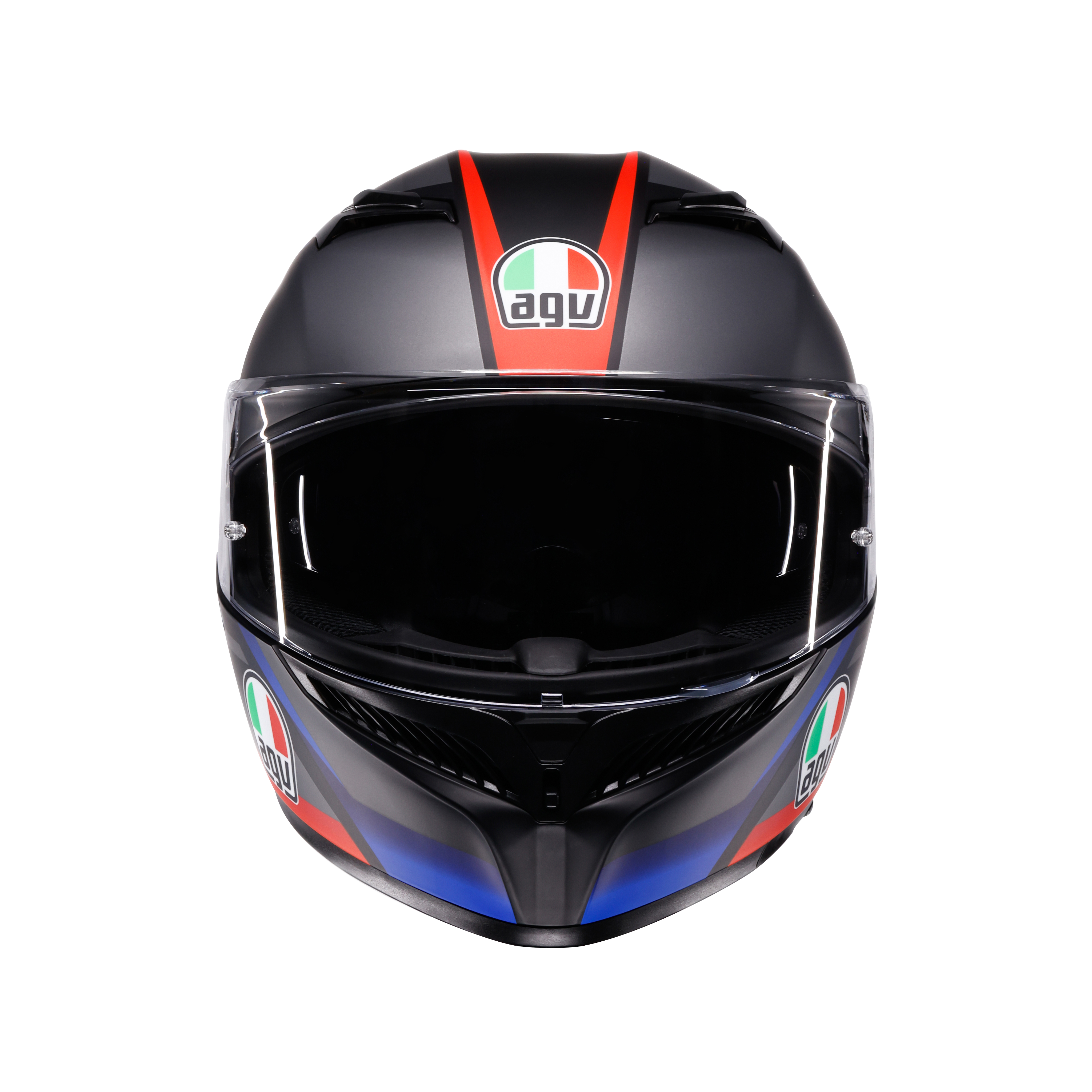 K3 E2206 - STRIGA MATT BLACK/BLUE/RED -  - 2