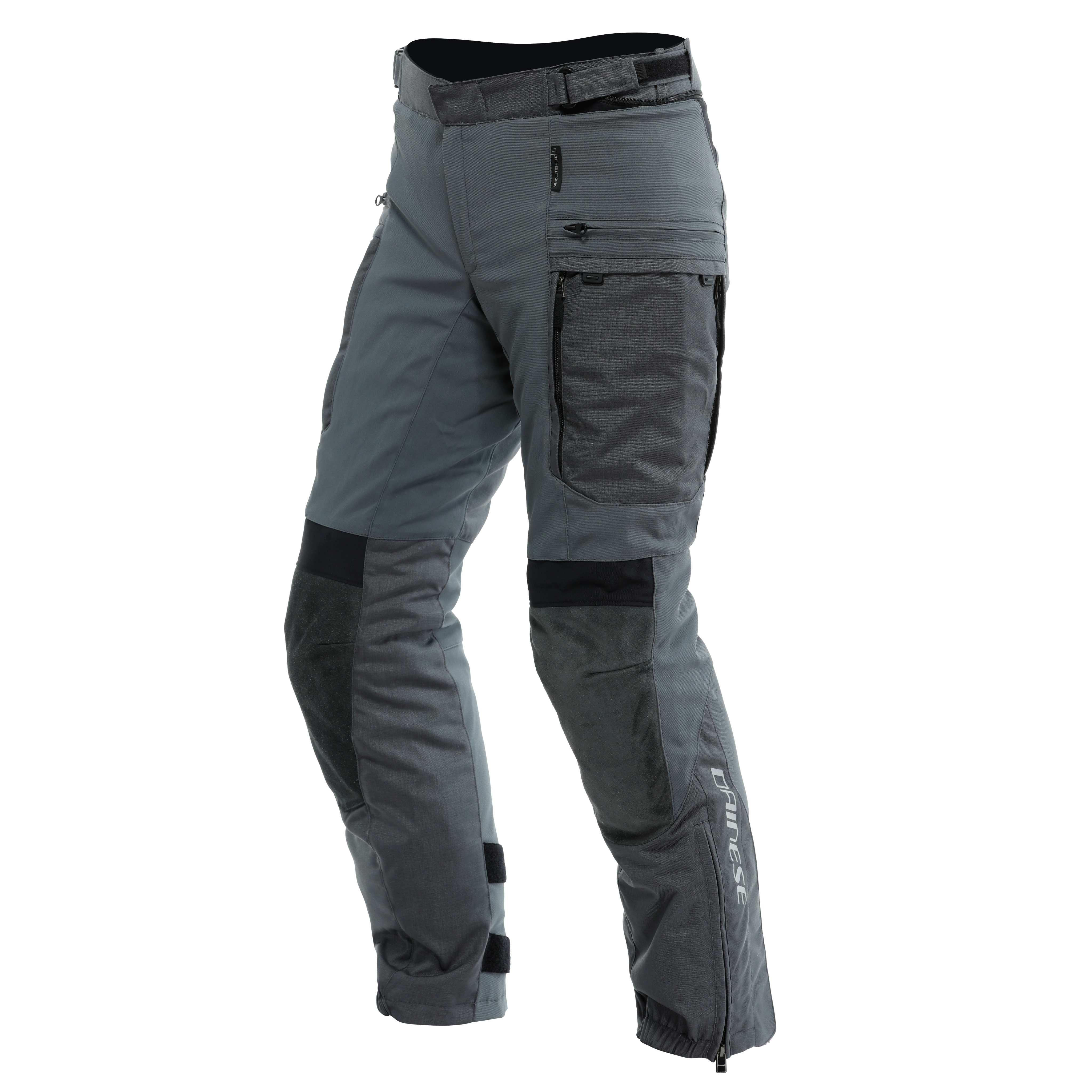 SPRINGBOK 3L ABSOLUTESHELL&trade; - MEN'S WATERPROOF MOTORCYCLE PANTS - IRON-GATE/IRON-GATE - 1