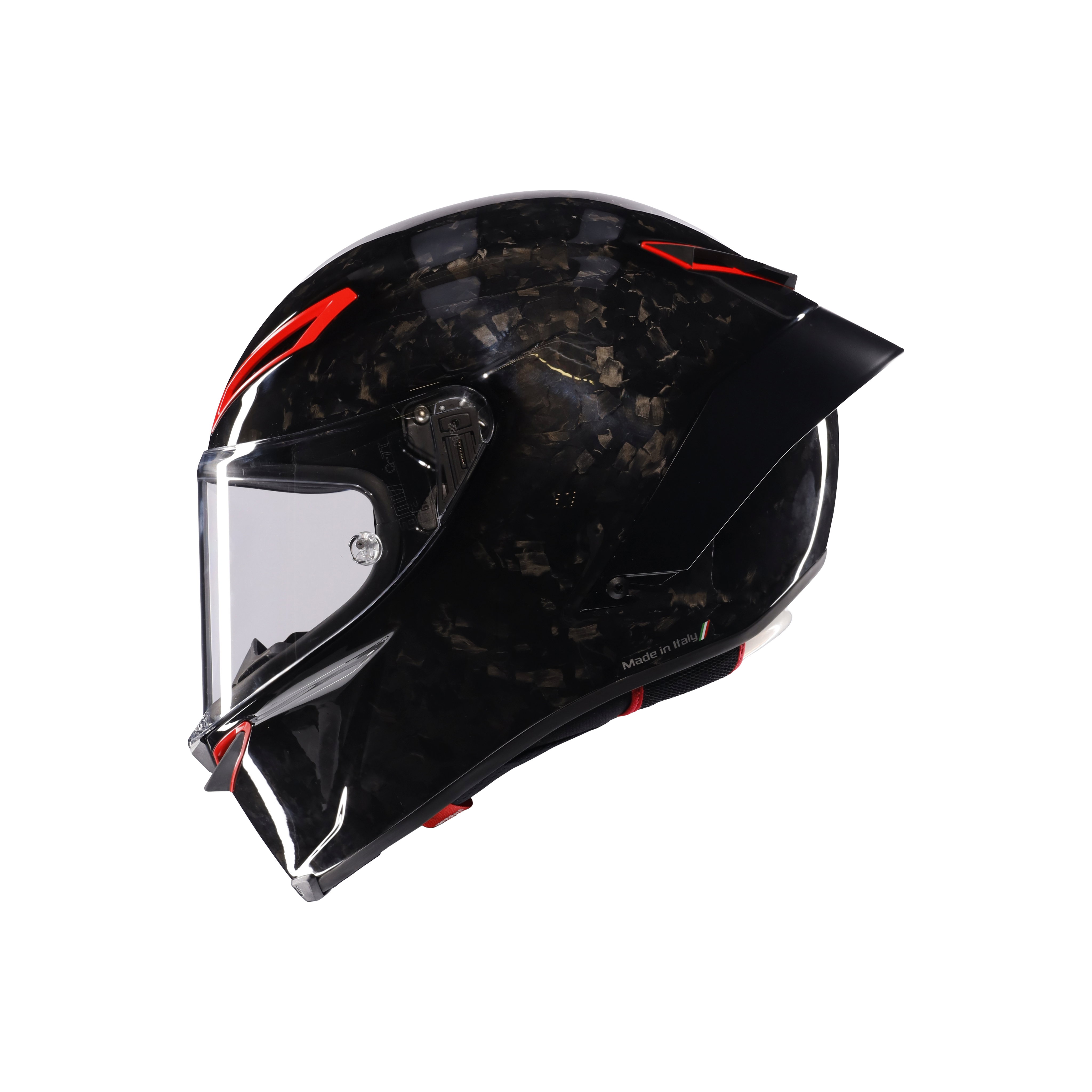 PISTA GP RR ITALIA CARBONIO FORGIATO - CASQUE MOTO INT&Eacute;GRAL E2206 DOT -  - 4
