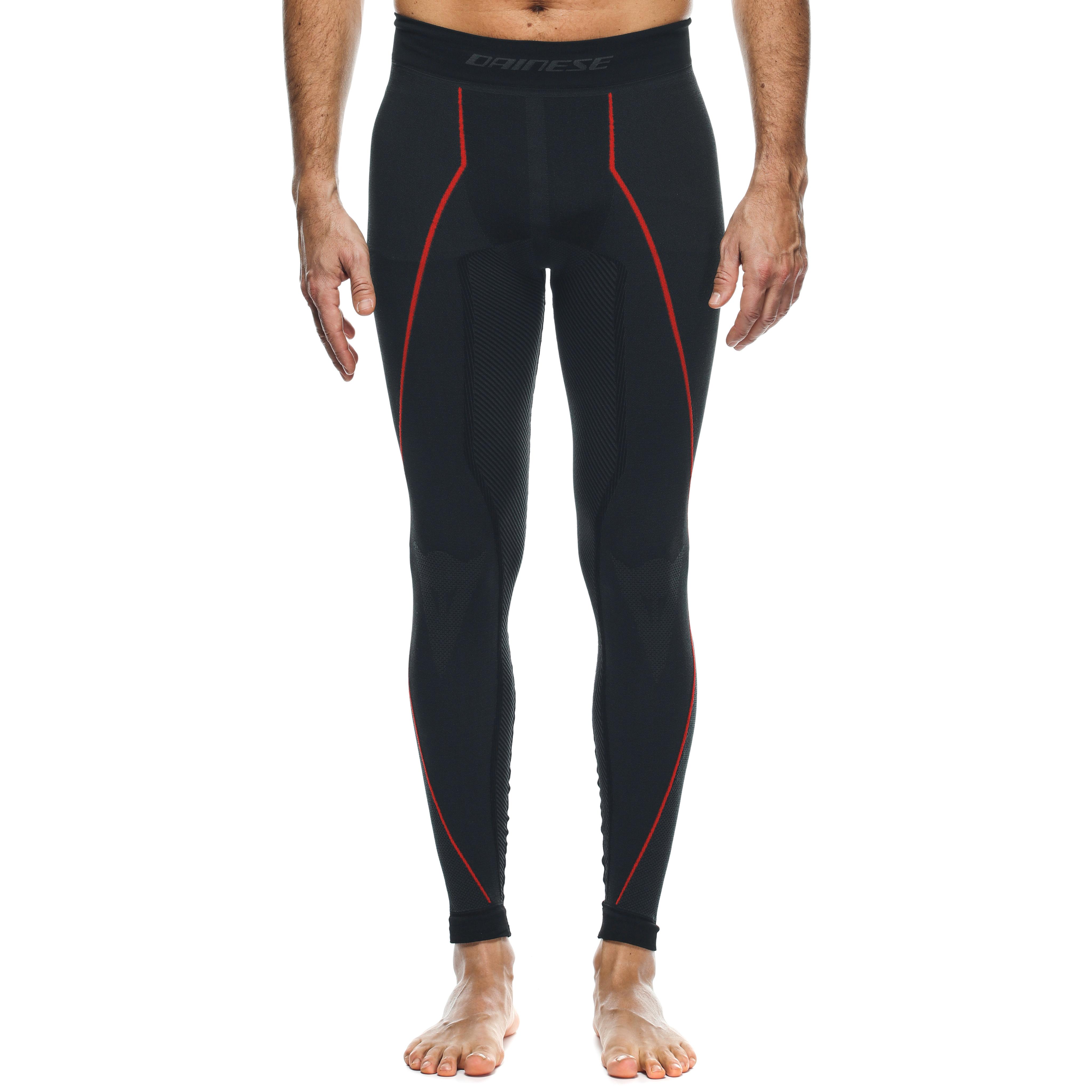 THERMAL MOTORCYCLE UNDERSHORTS MEN - MID LAYER WINTER - BLACK/RED - 3