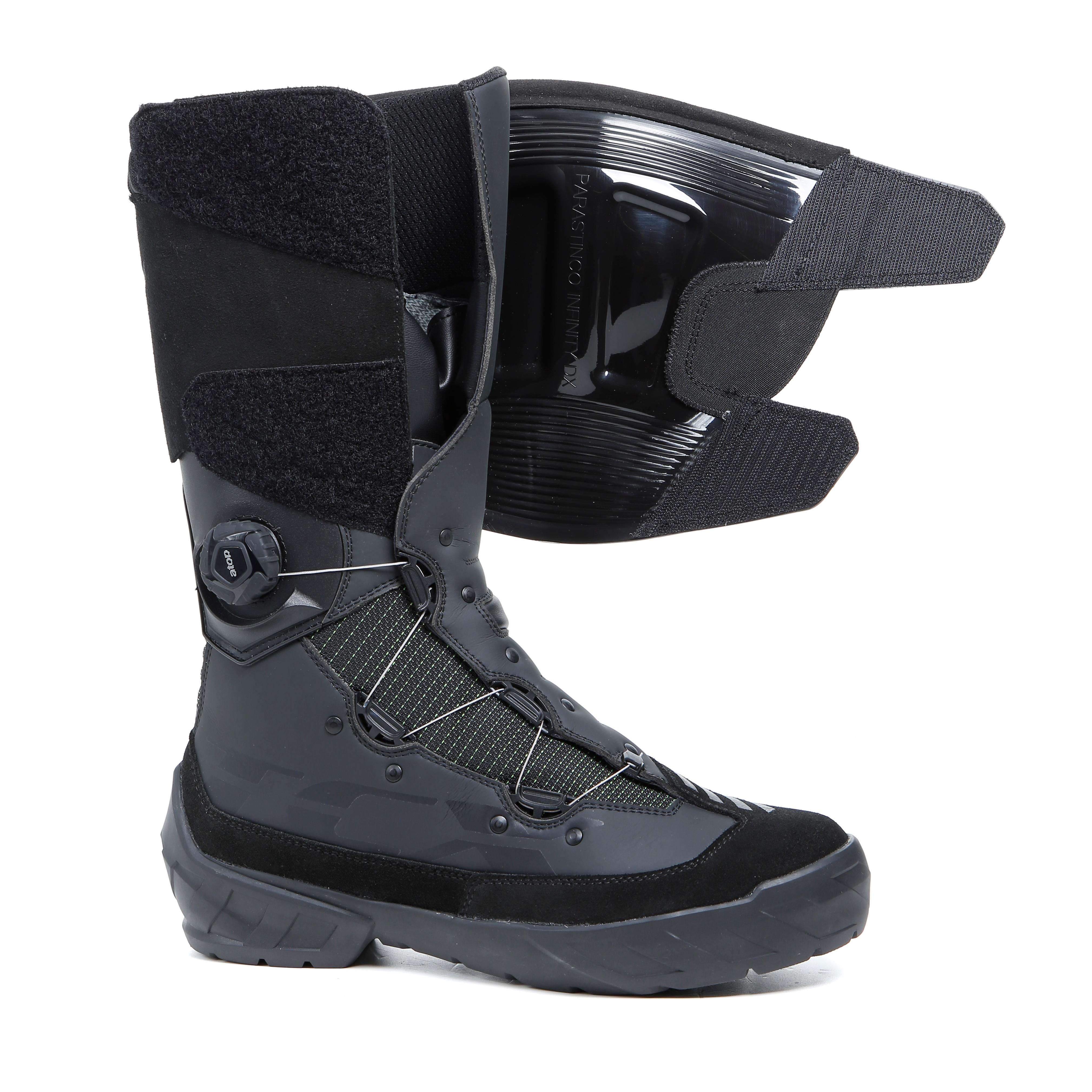 INFINITY 3 GTX MEN'S WATERPROOF MOTORCYCLE BOOTS - BLACK -  - 22