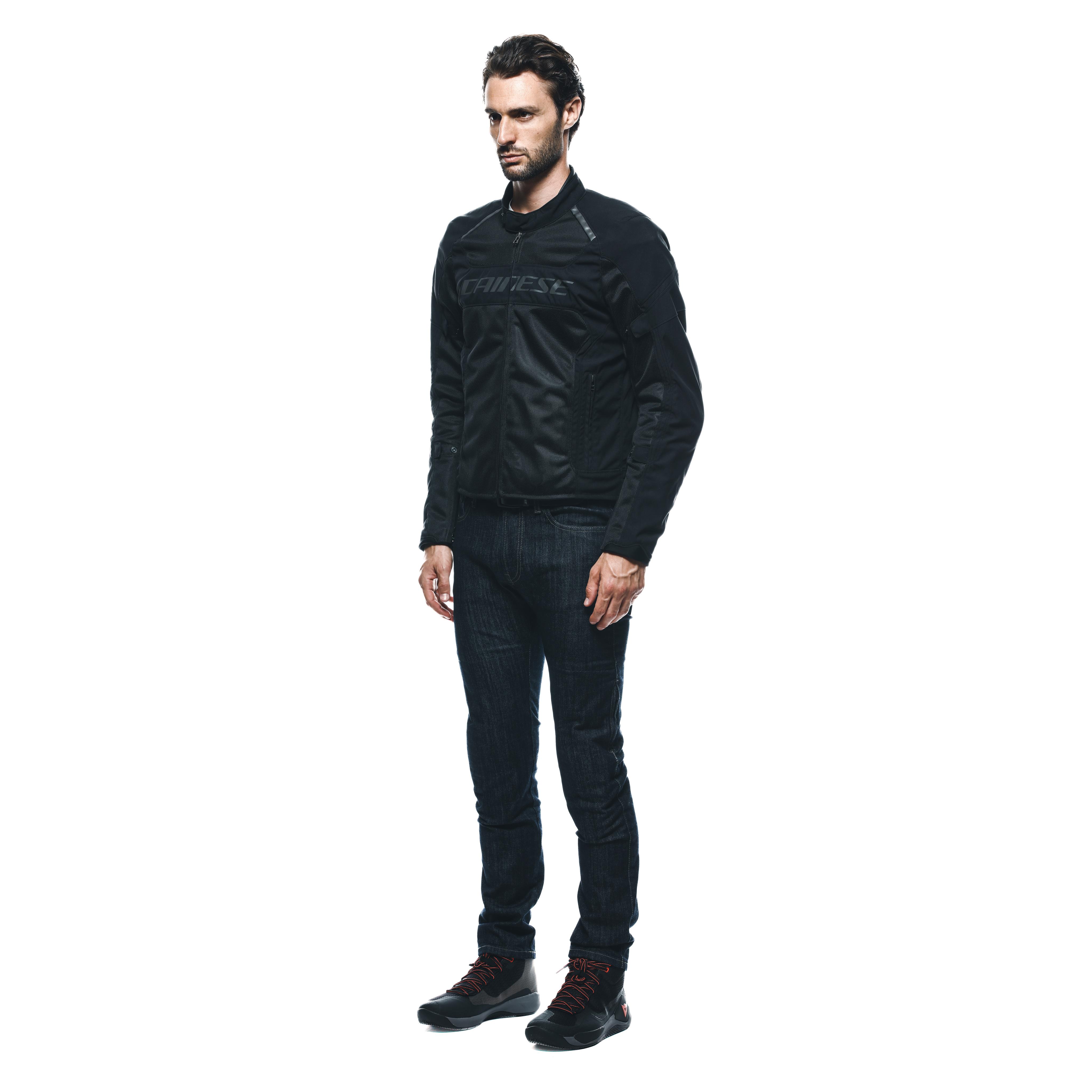 AIR FRAME 3 TEX - GIACCA MOTO ESTIVA IN TESSUTO UOMO - BLACK/BLACK/BLACK - 4
