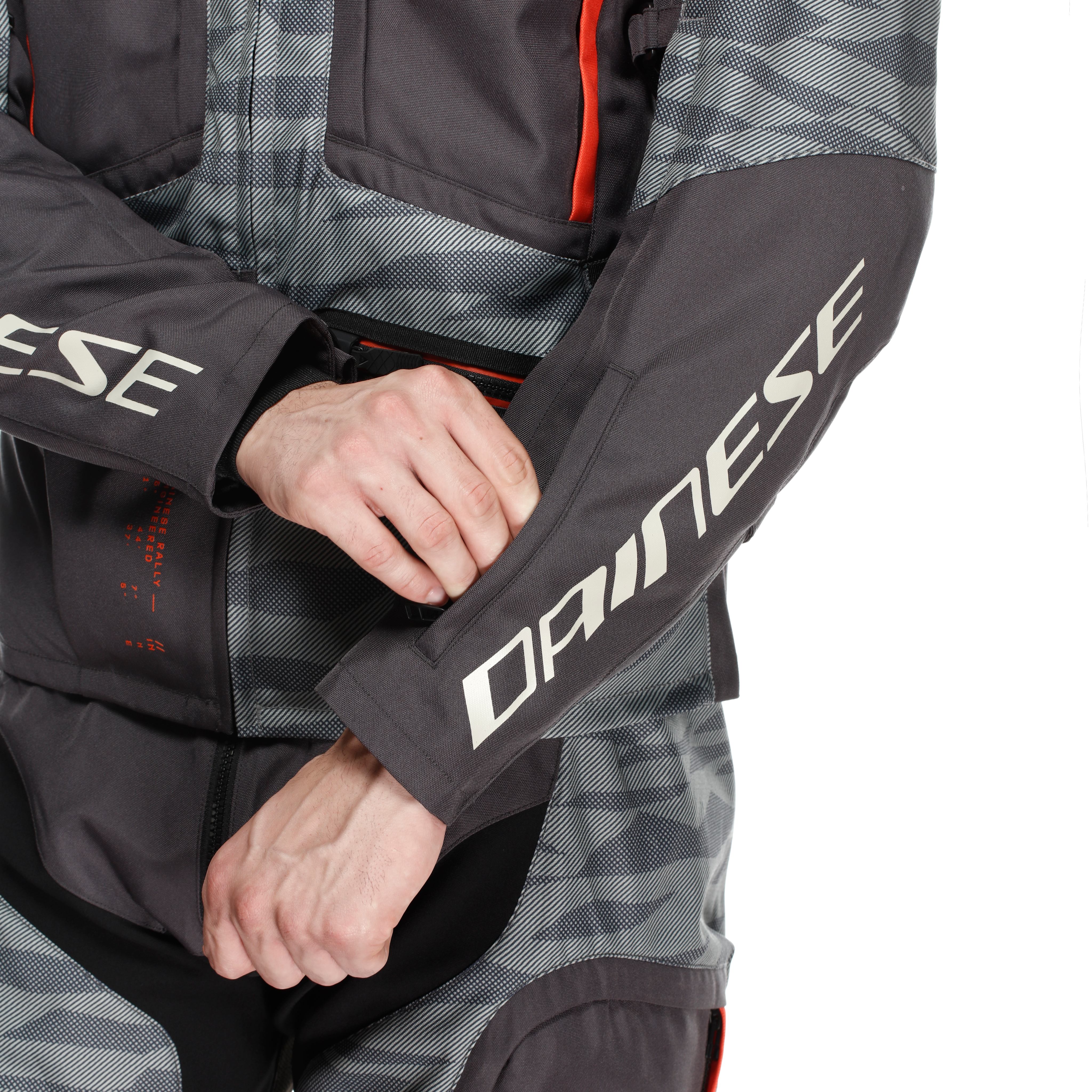 STERRATO - GIACCA MOTO OFFROAD IN TESSUTO UOMO - EBONY/DESERT SAGE - 5