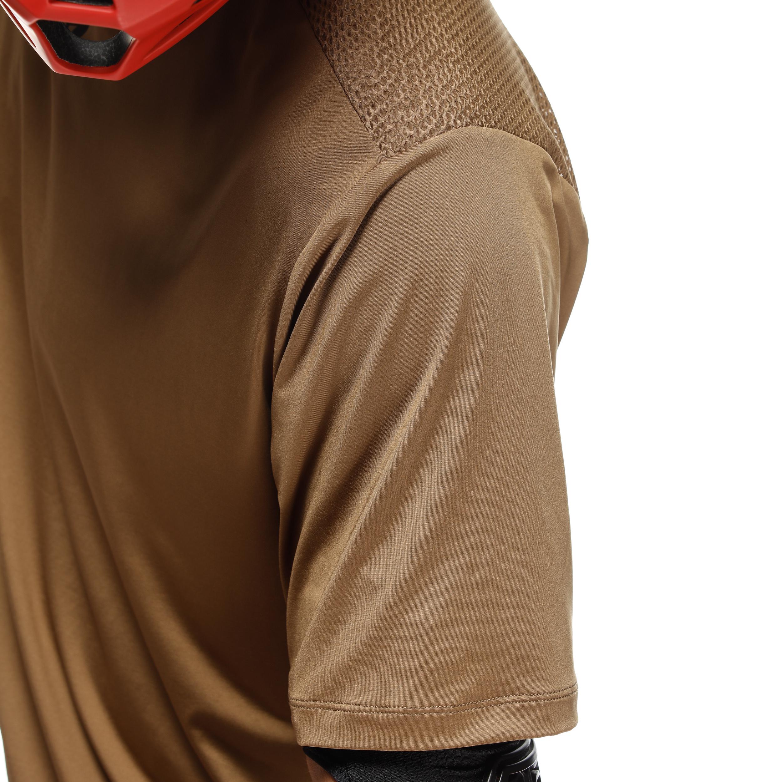 HG ROX JERSEY SS - MEN'S SHORT SLEEVE BIKE T-SHIRT - BROWN - 9