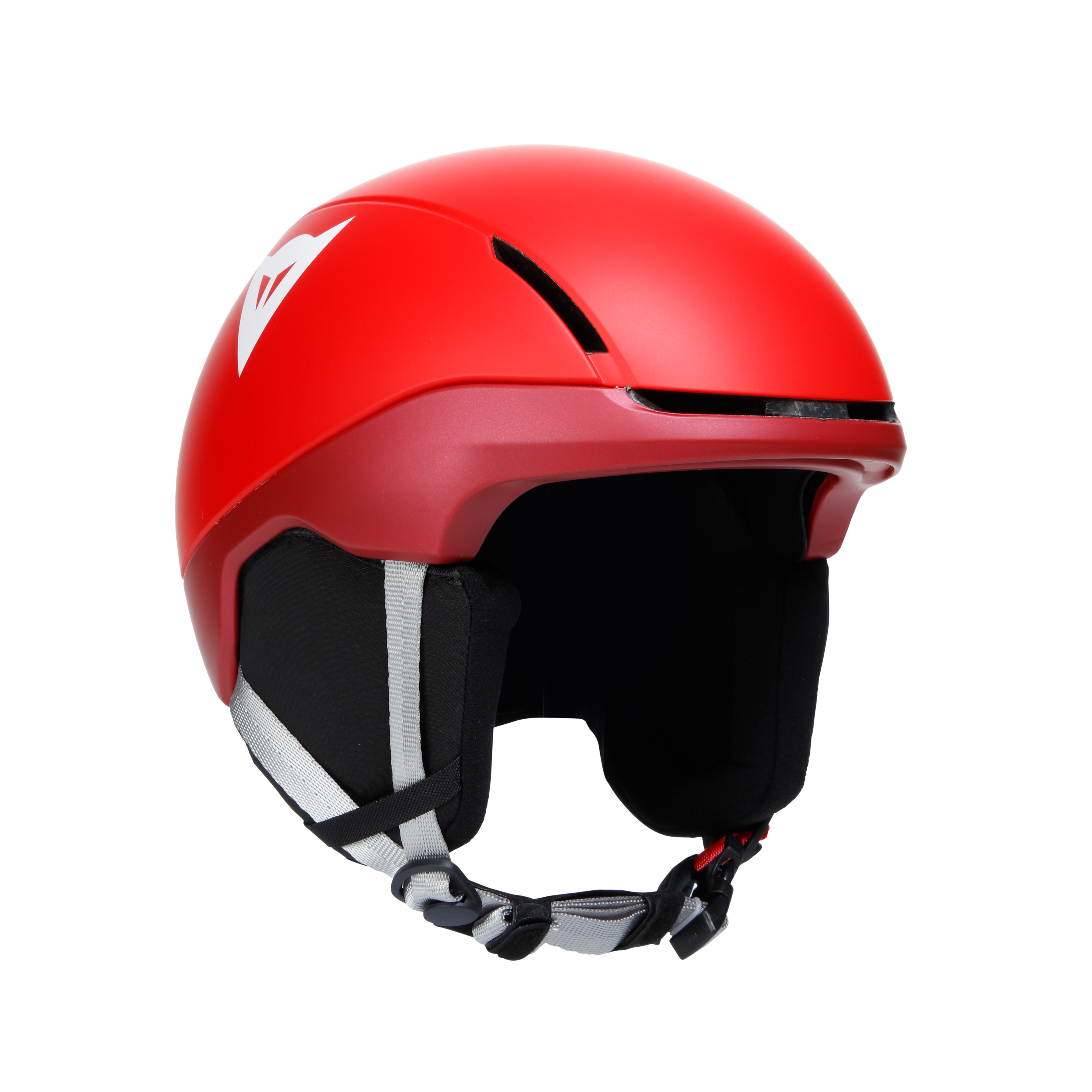 KID'S SCARABEO ELEMENTO SKI HELMET - METALLIC-RED/WHITE-LOGO - 2