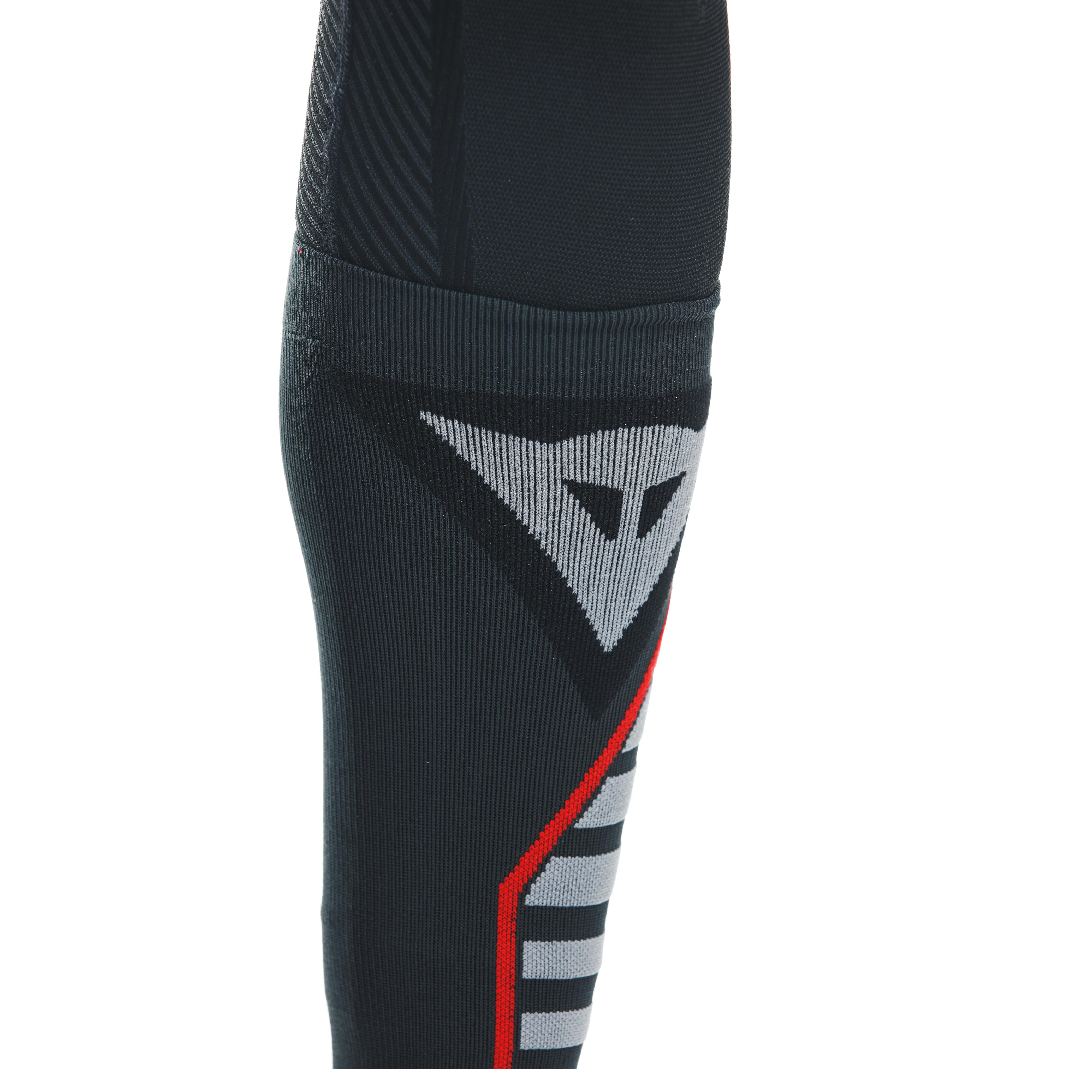 MOTORFIETS THERMISCHE SOKKEN - LANG - BLACK/RED - 8