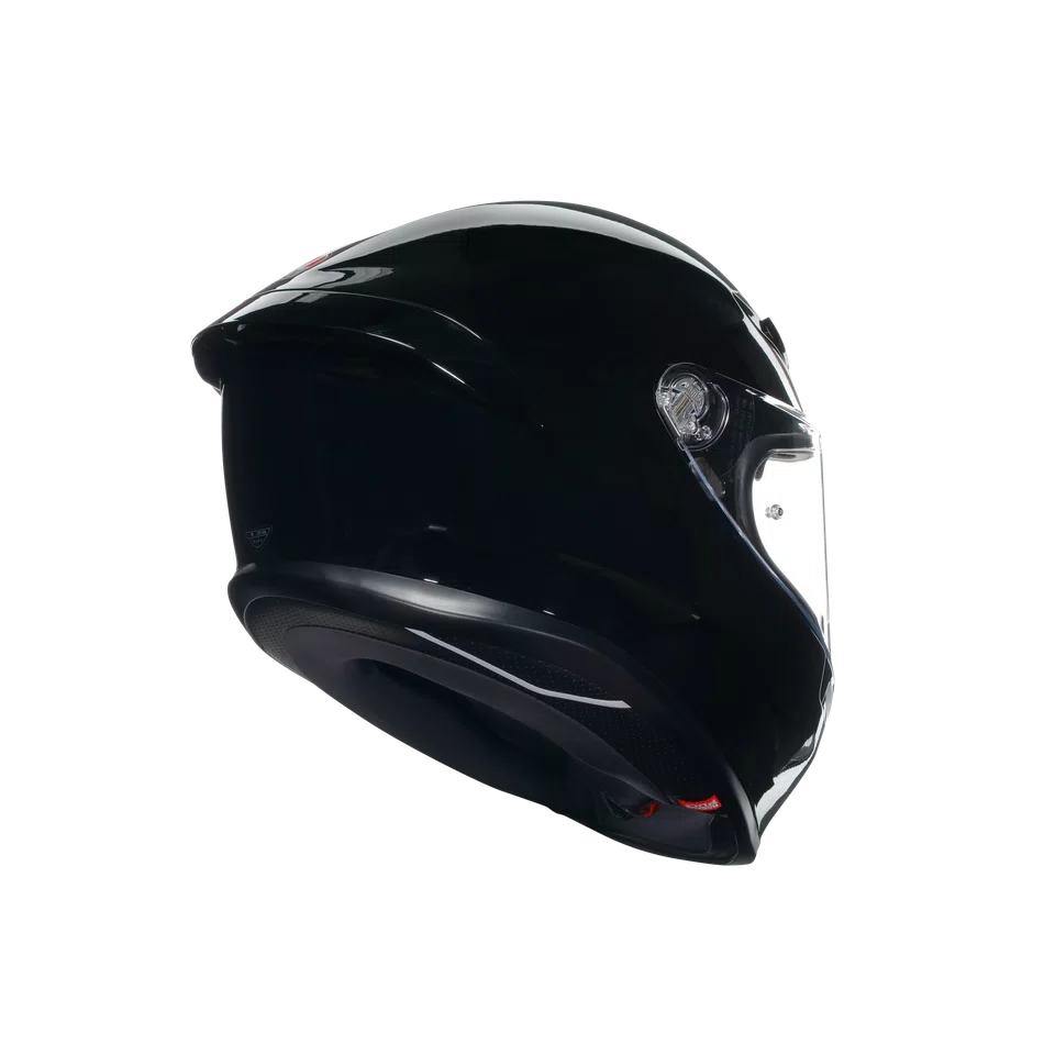 agv k6 full face motorcycle helmet - black l S The lightest road helmet in the world K6 | MotoCAP