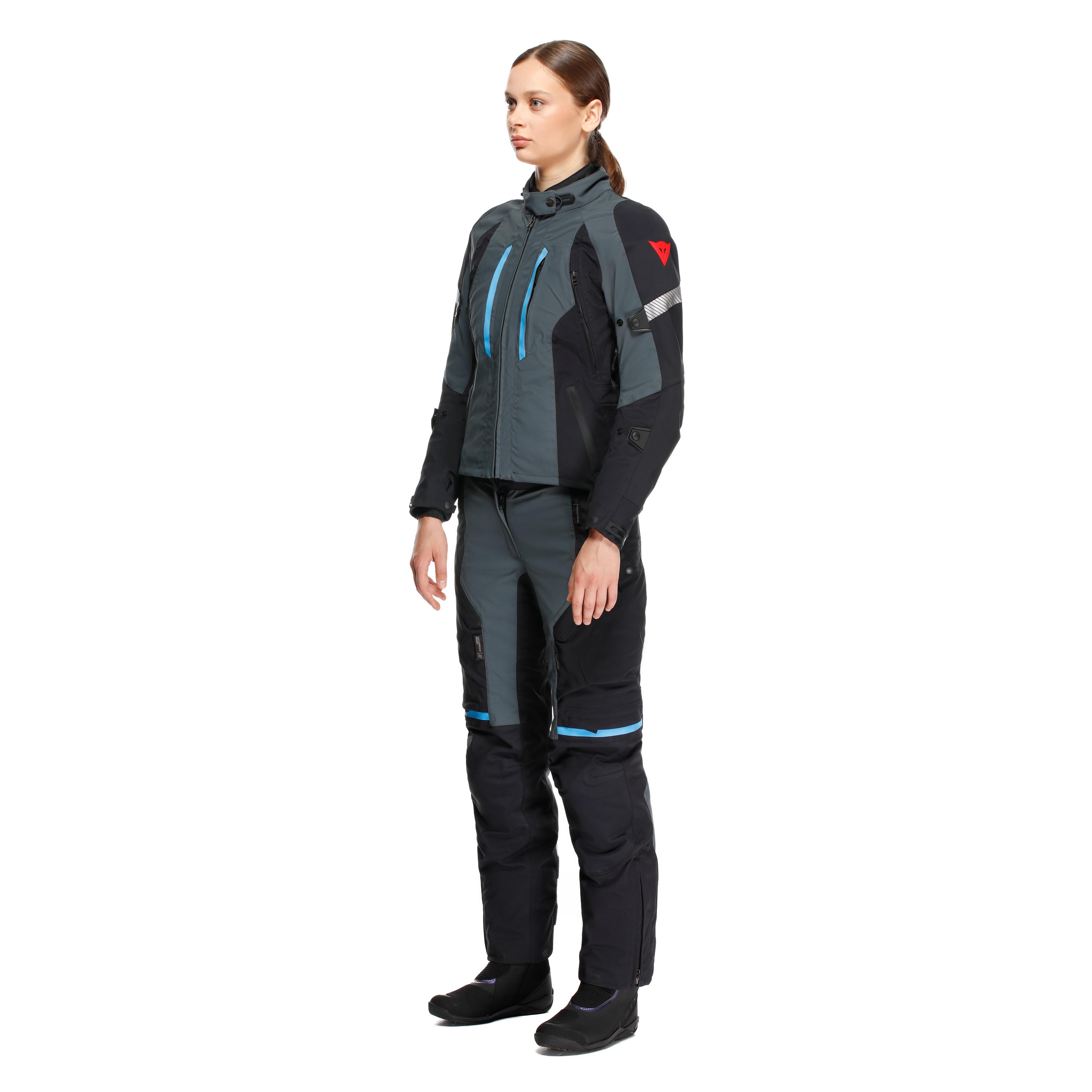MANGEN ABS&Oslash;LUTESHELL&trade; PRO - WOMEN'S TOURING MOTORCYCLE JACKET - EBONY/BLACK - 18