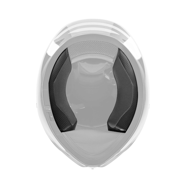 AGV - Almohadillas Mejillas Casco K3 45mm - Gris/negro, Unisex, Grey/black, Tamaño: Os