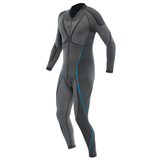 Dainese Herren Schwarz/Blau - Technischer Motorrad-Unteranzug - Unterwäsche - Men - Mittel