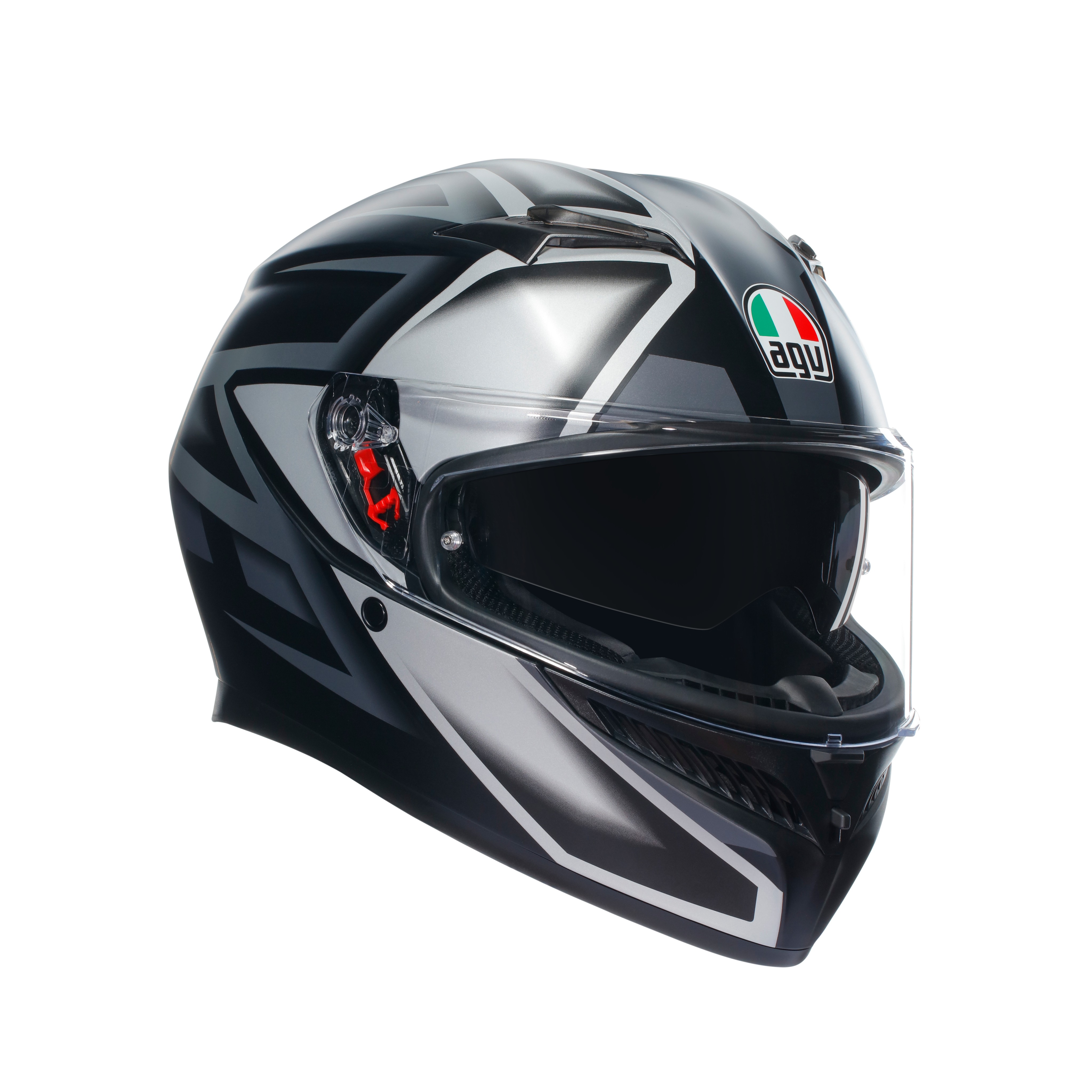 K3 COMPOUND MATT BLACK/GREY - CASQUE MOTO INT&Eacute;GRAL E2206 -  - 6
