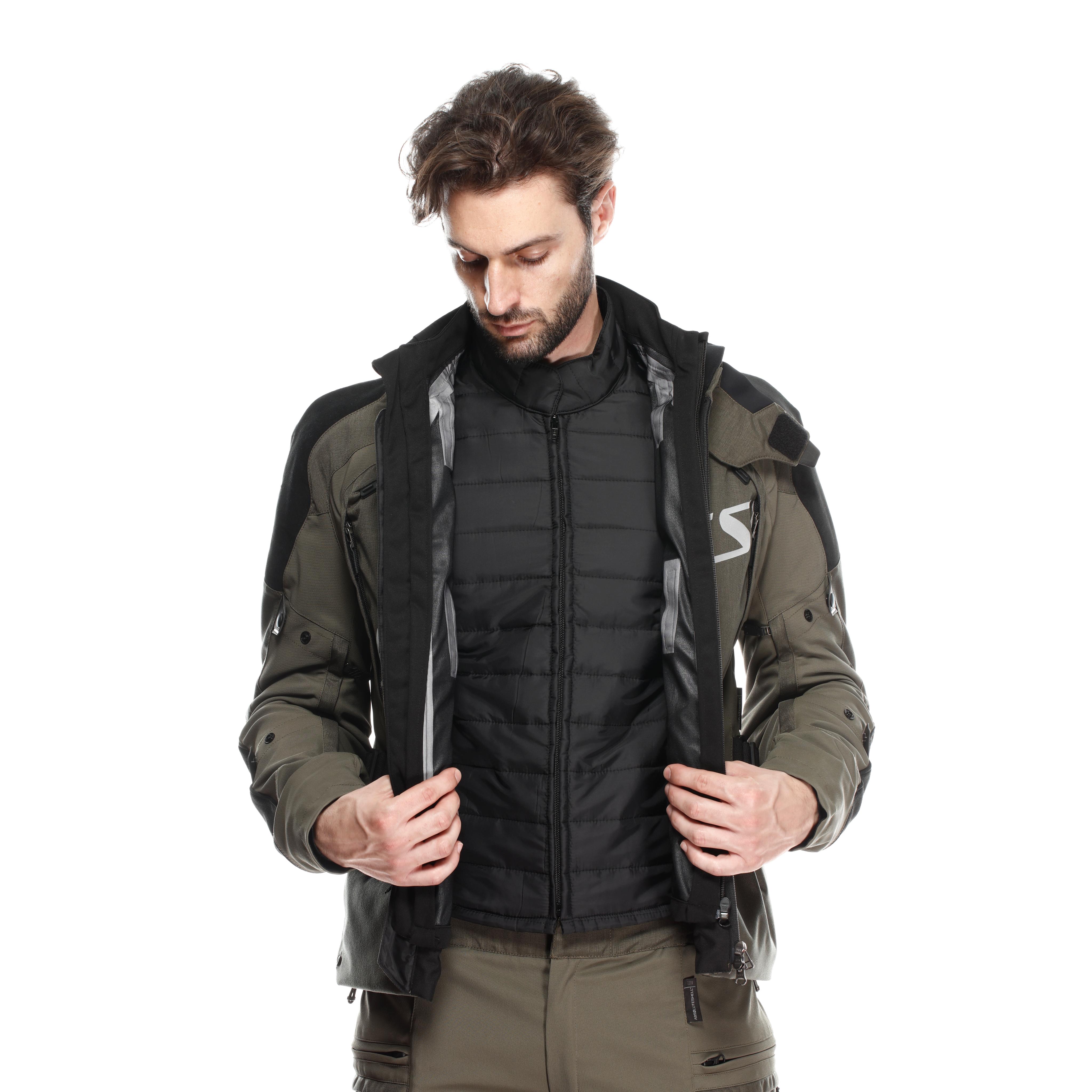 SPRINGBOK 3L ABSOLUTESHELL&trade; JACKET - TARMAC/BLACK - 10