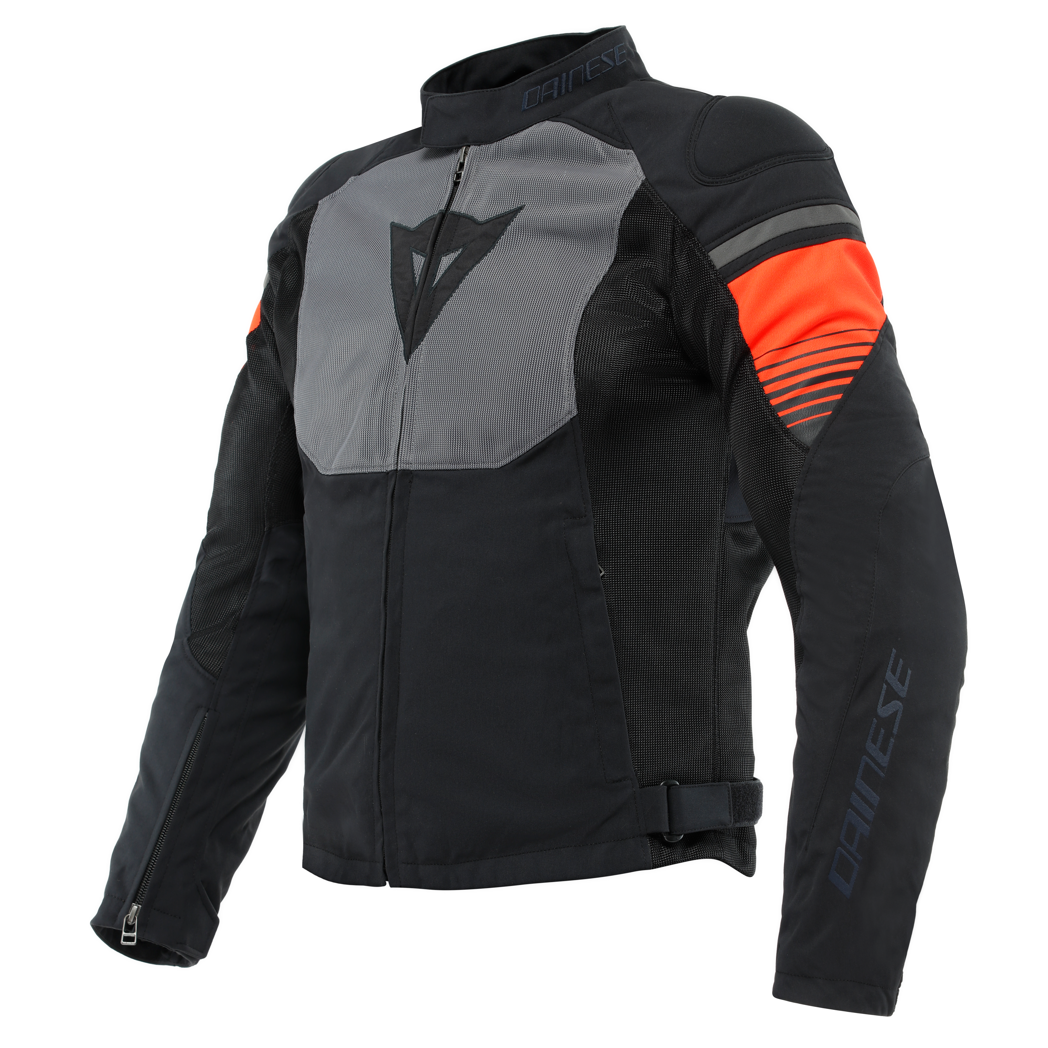 BLACK/GRAY/FLUO-RED