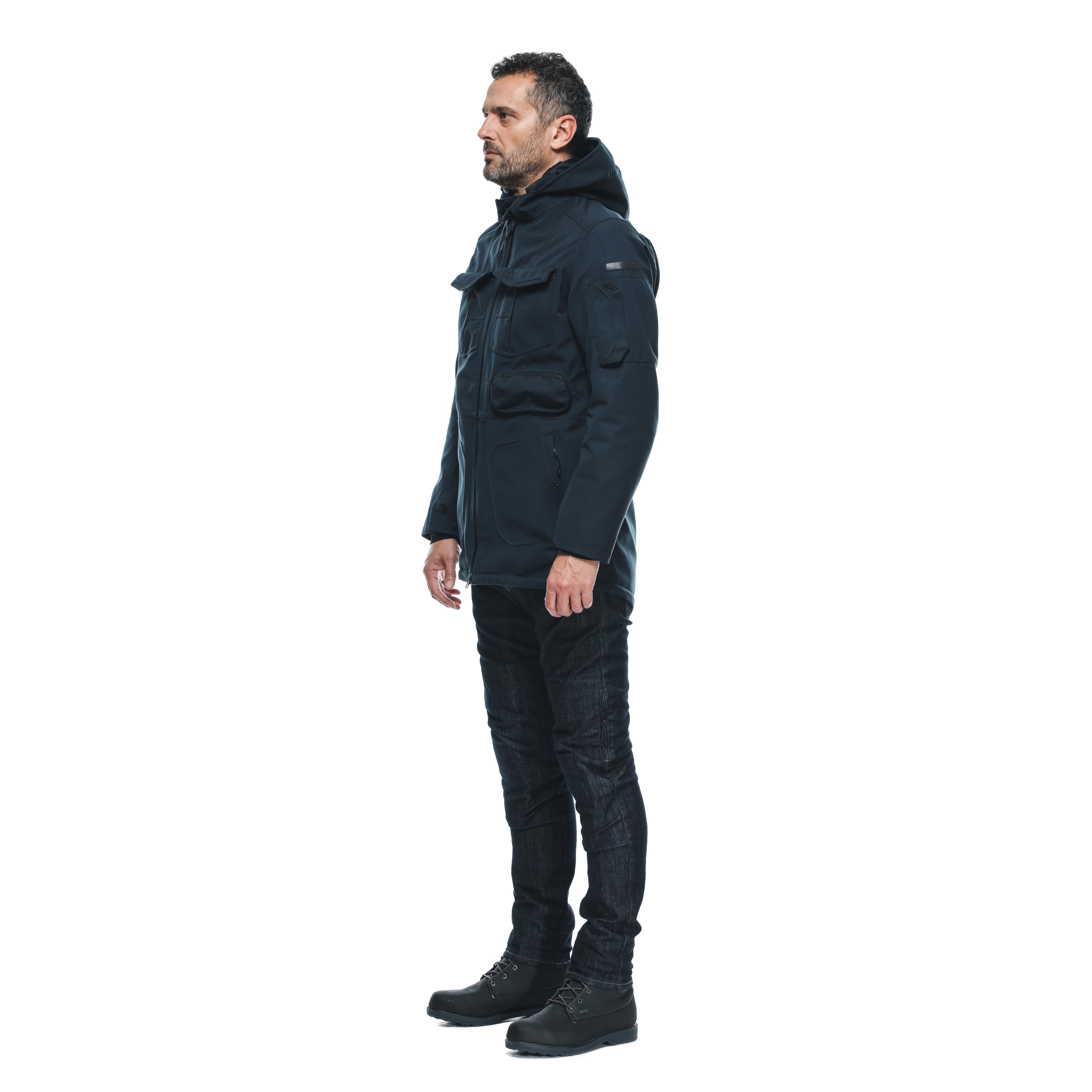 DUOMO ABS&Oslash;LUTESHELL&trade; PRO - MEN'S WATERPROOF MOTORCYCLE PARKA - BLACK - 4