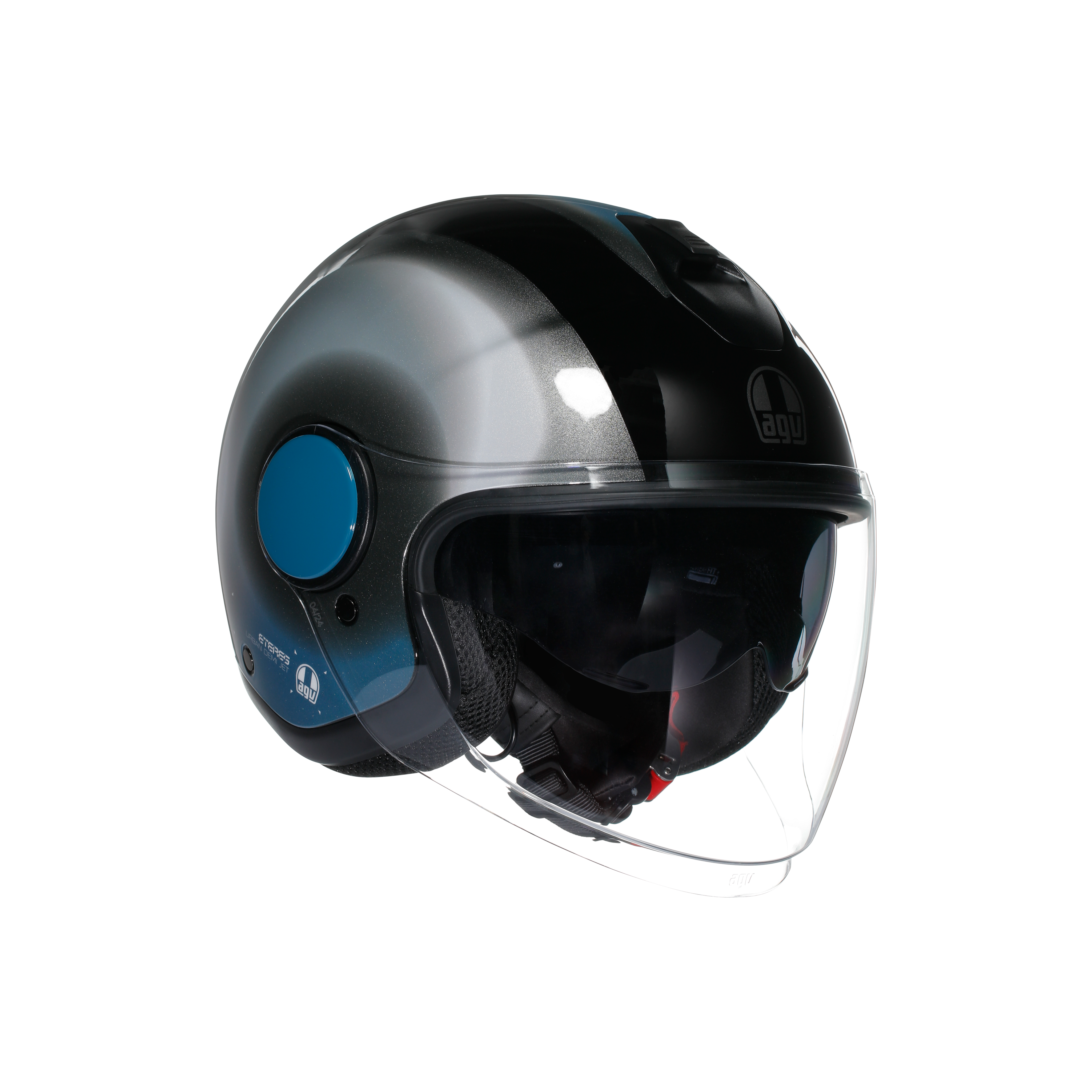 ETERES AGV E2206 - LEVANTO BLACK/SILVER/BLUE -  - 1