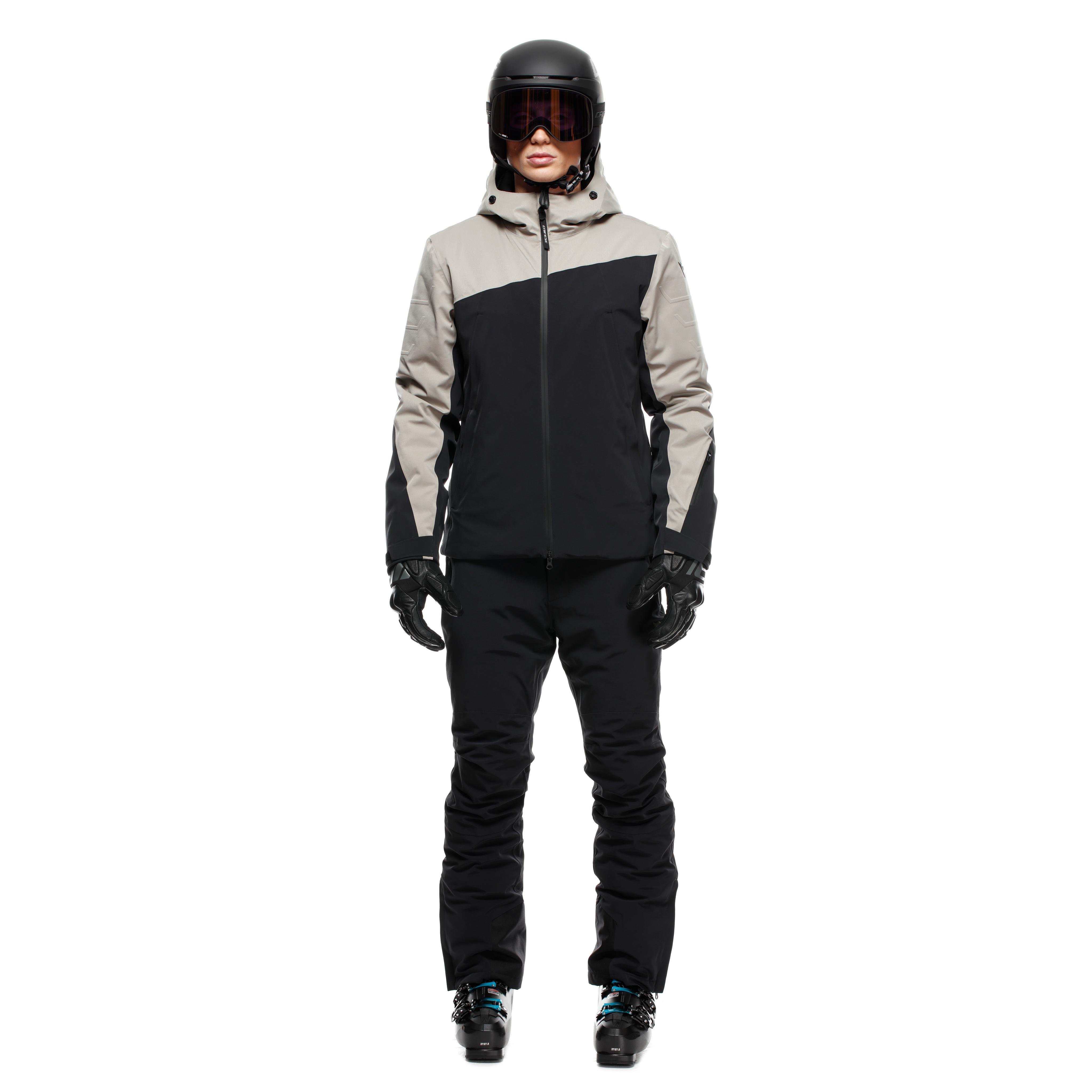 AVERA DERMIZAX EV&trade; - MEN'S SKI JACKET - ELEPHANT GREY/STRETCH LIMO - 3