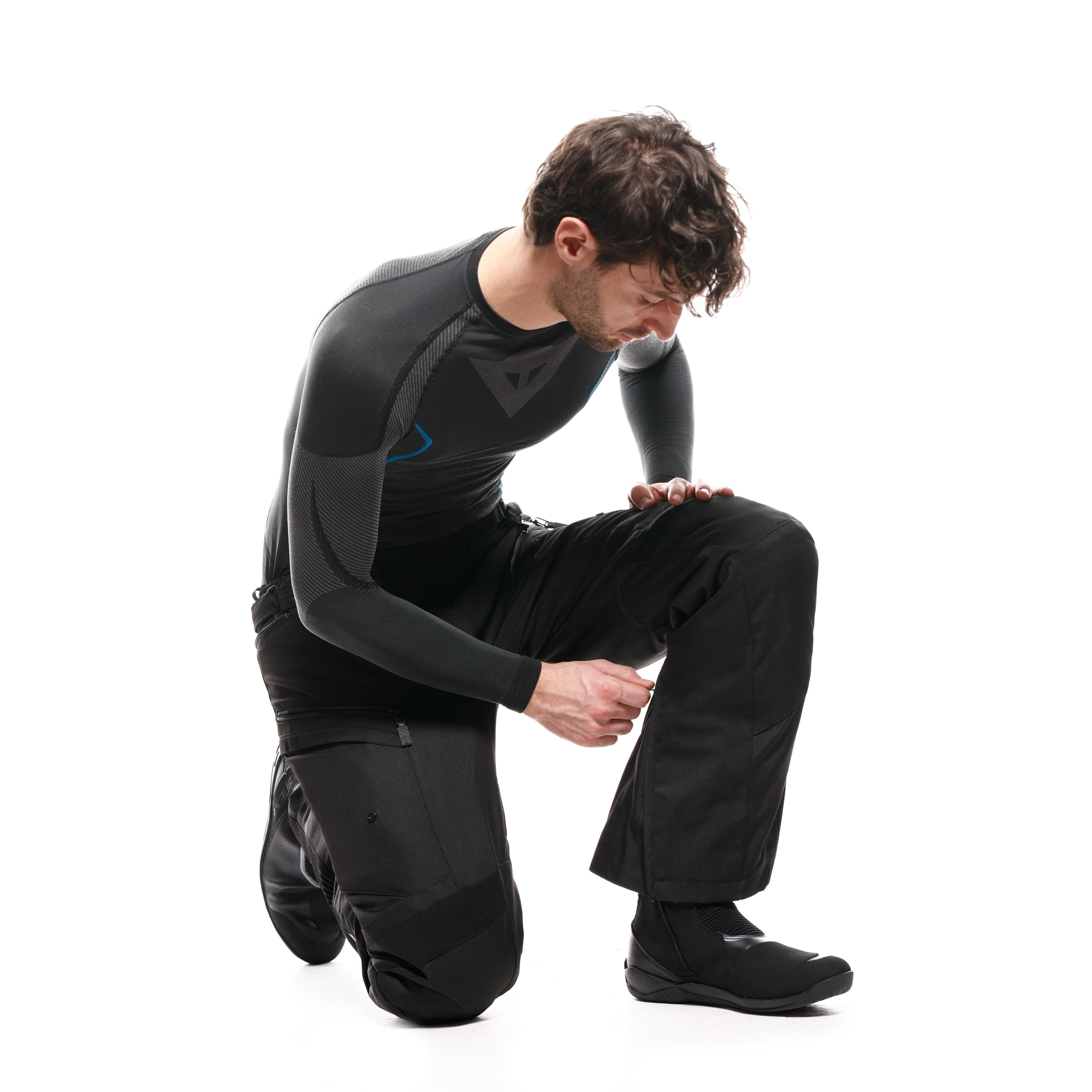 GULLFOSS&nbsp;D-DRY - MEN'S ALL SEASONS MOTORCYCLE PANTS - BLACK/BLACK - 6