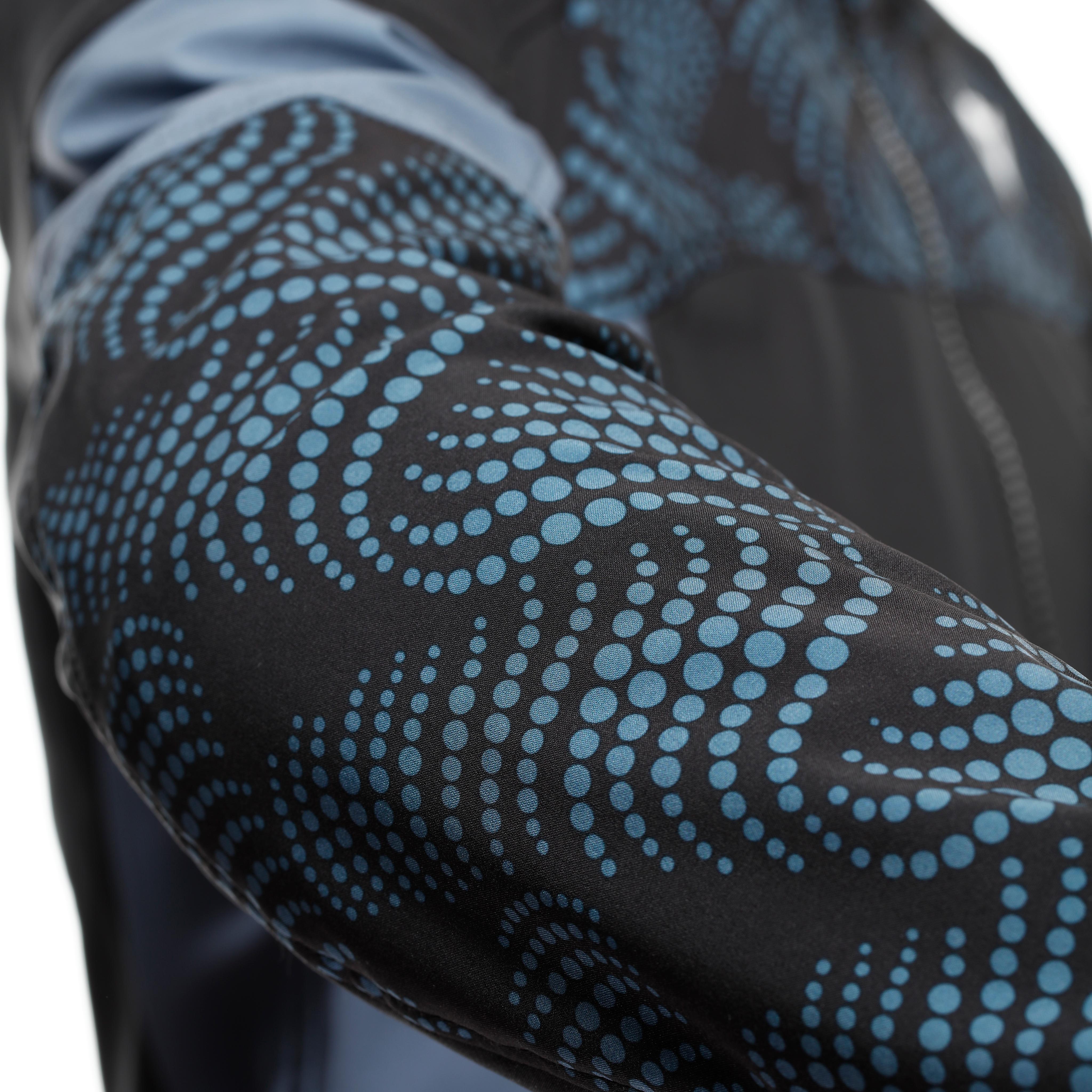 IGNITE 2 - WOMEN'S MOTORCYCLE JACKET - BLACK/BLUE MIRAGE - 9