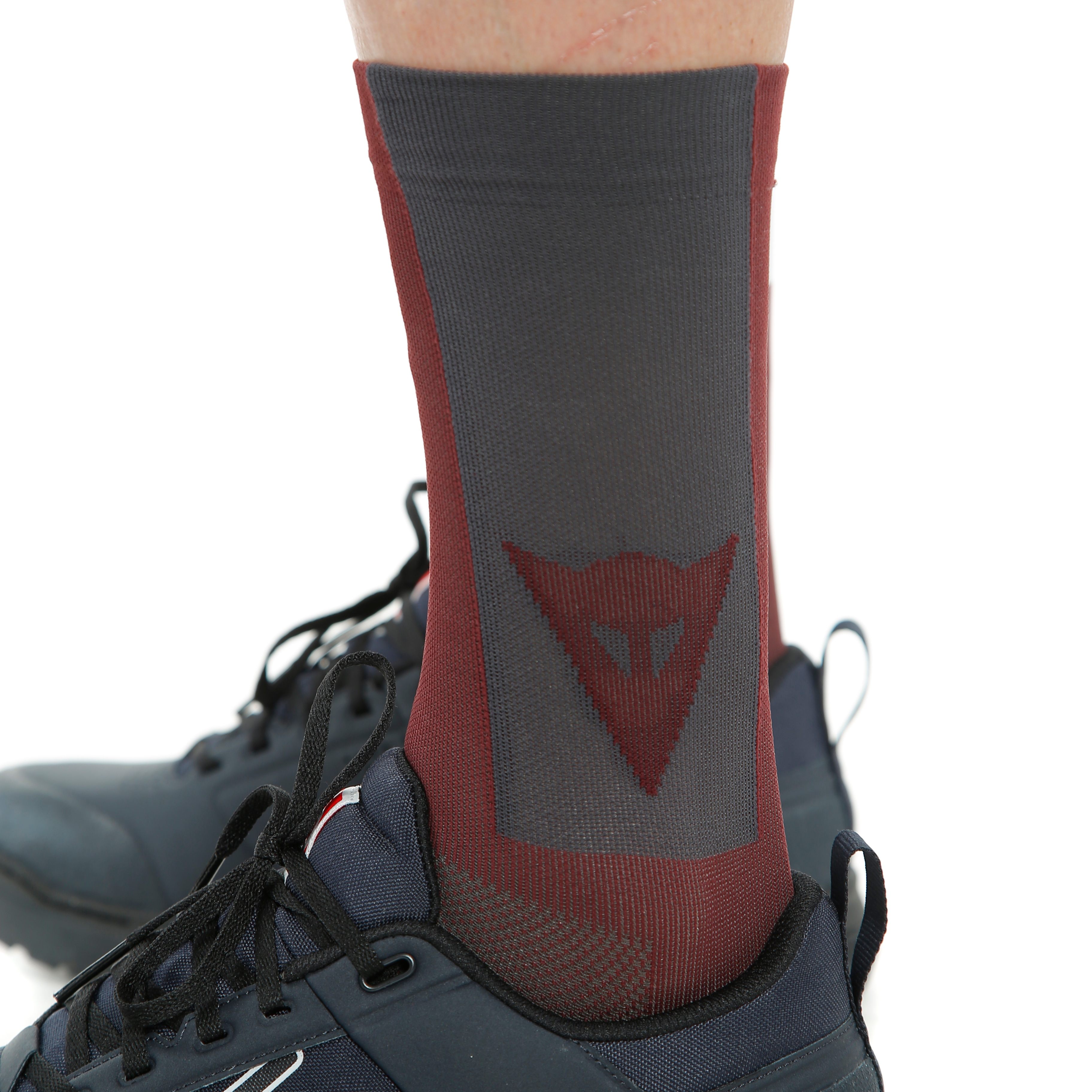 HGL GRASS - REINFORCED BIKE SOCKS - BORDEAUX - 4