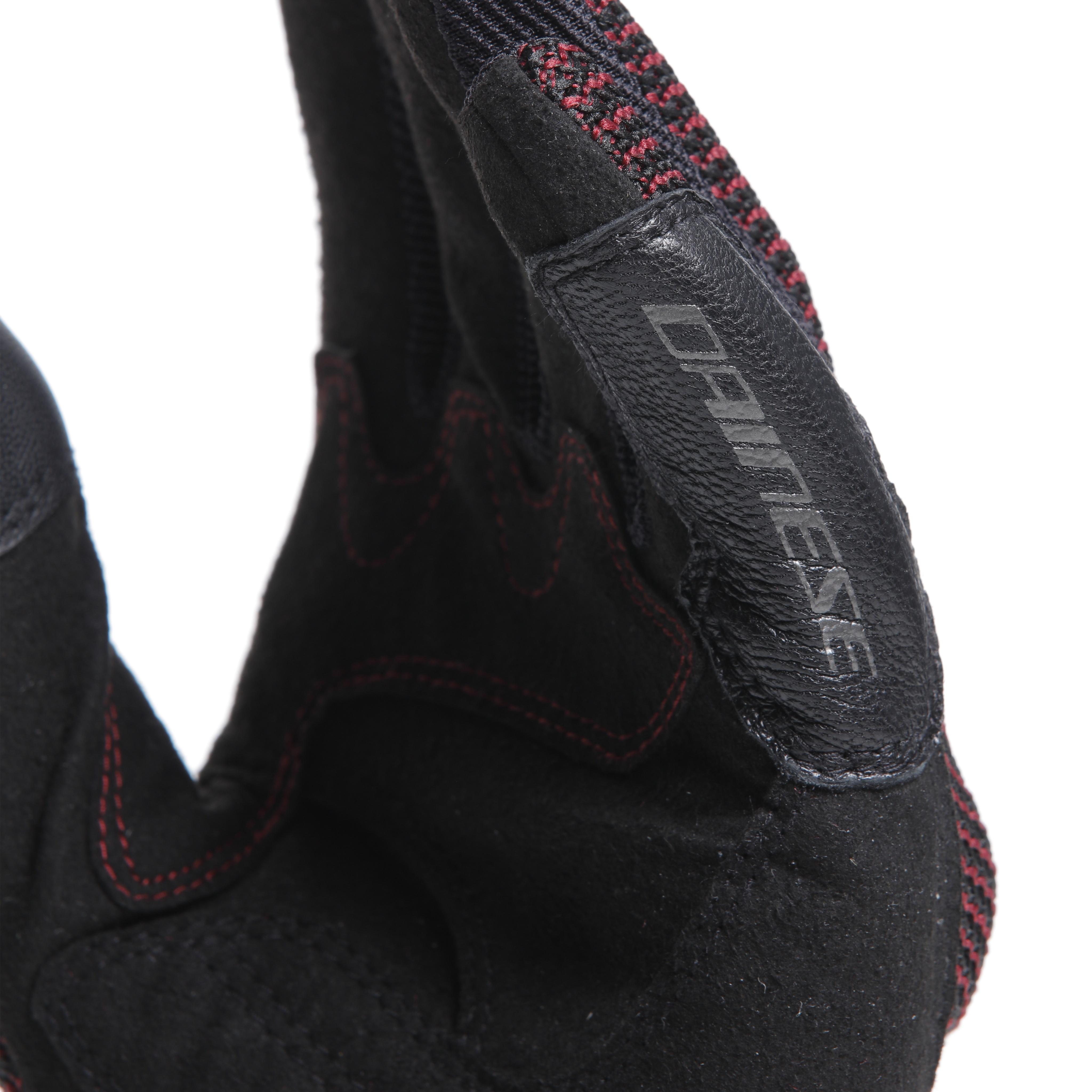 TORINO - WOMEN'S MOTORCYCLE TEXTILE GLOVES - BLACK/APPLE-BUTTER - 11