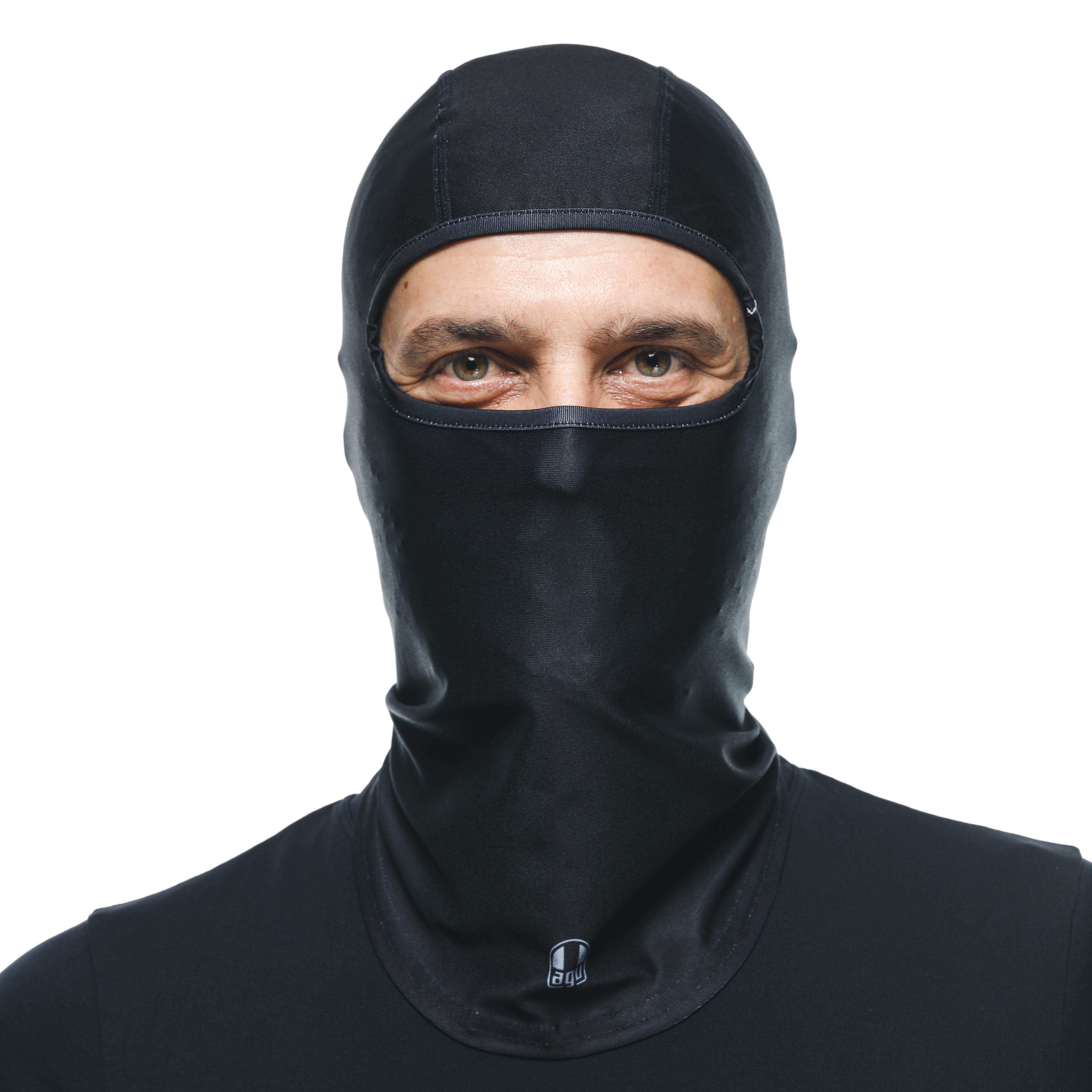 MOTORCYCLE BALACLAVA UNISEX - BASE LAYER SUMMER - BLACK AGV - 3
