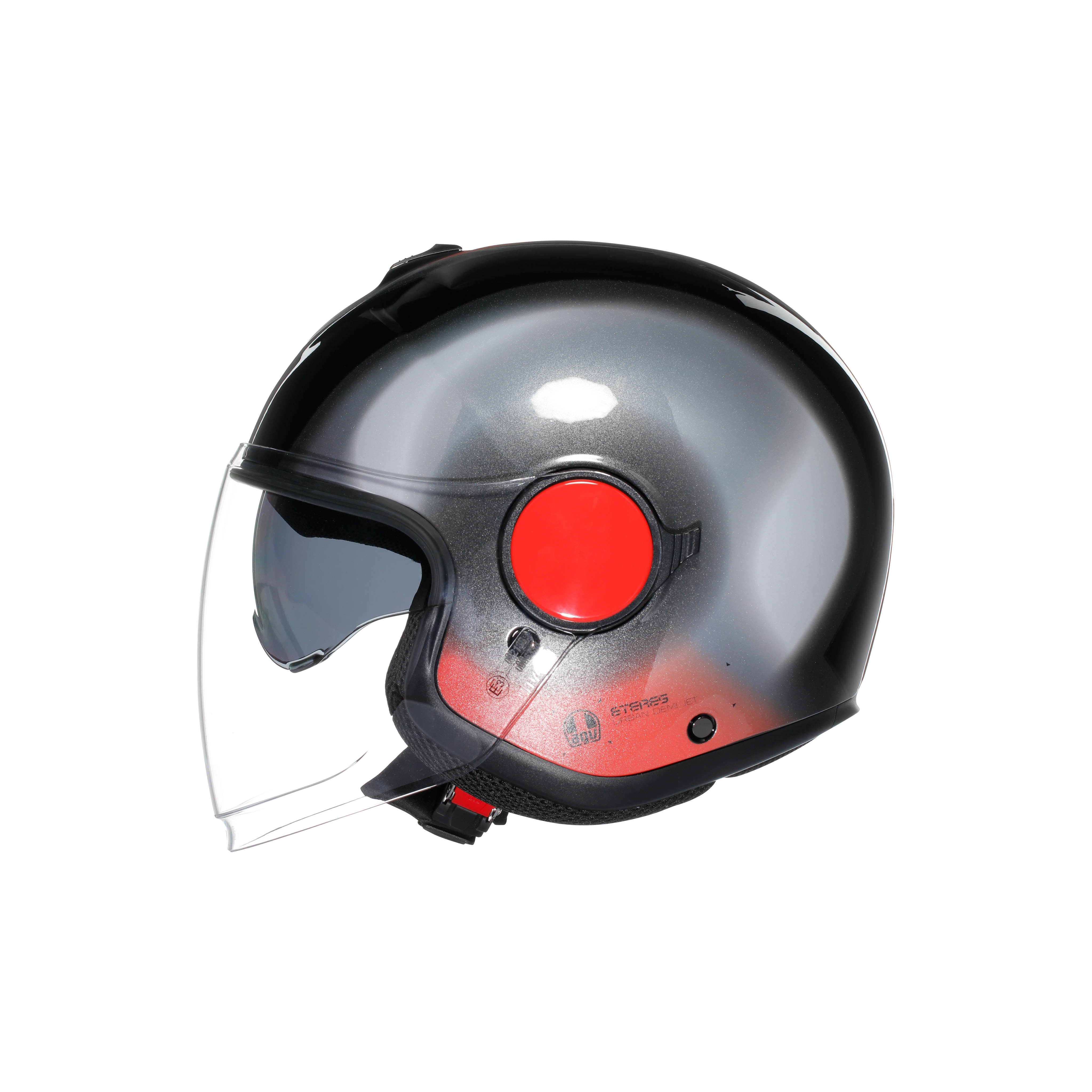 ETERES AGV E2206 - LEVANTO BLACK/SILVER/RED -  - 4