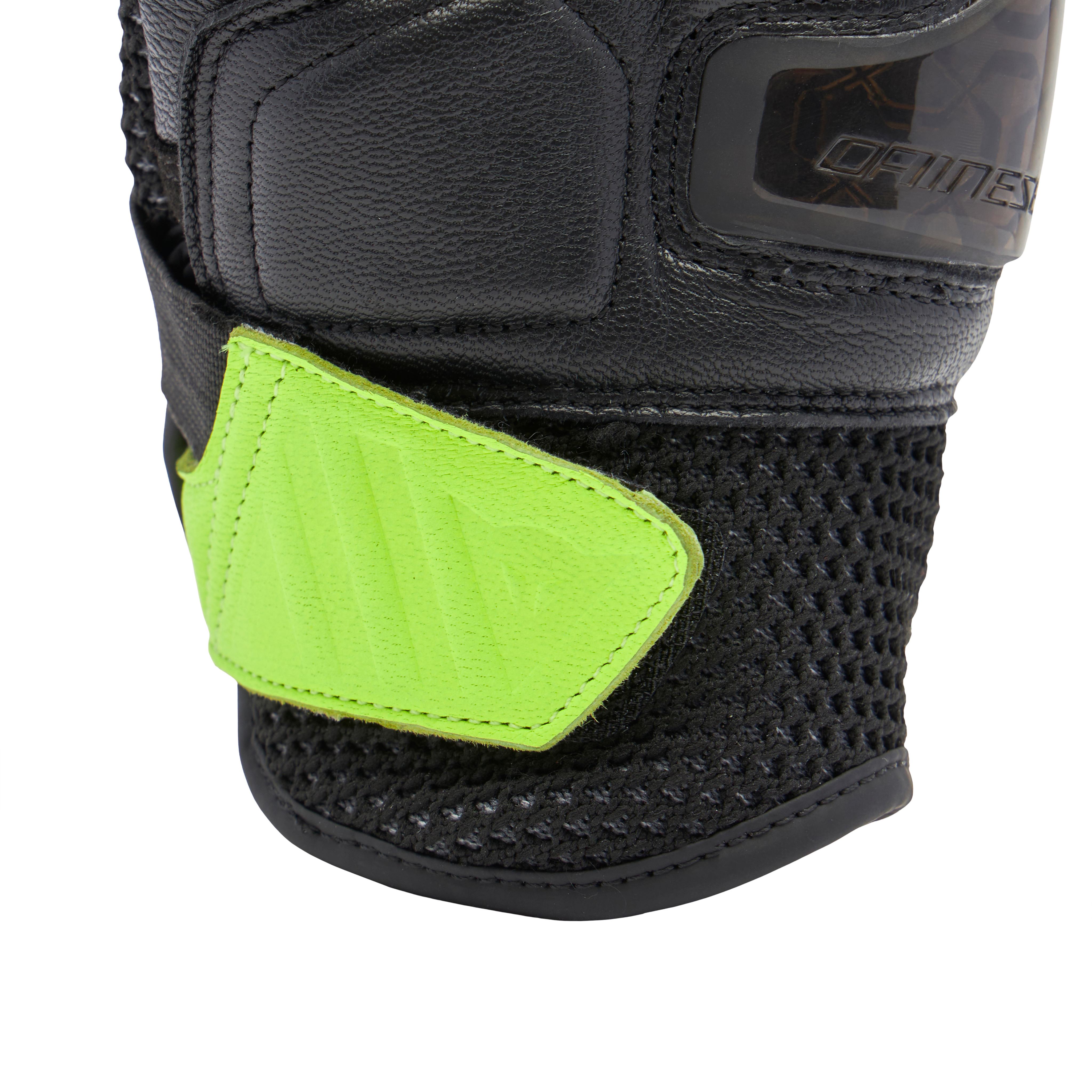 X-RIDE 2 ERGO-TEK - MEN'S MOTORCYCLE GLOVES - BLACK/YELLOW-FLUO - 10