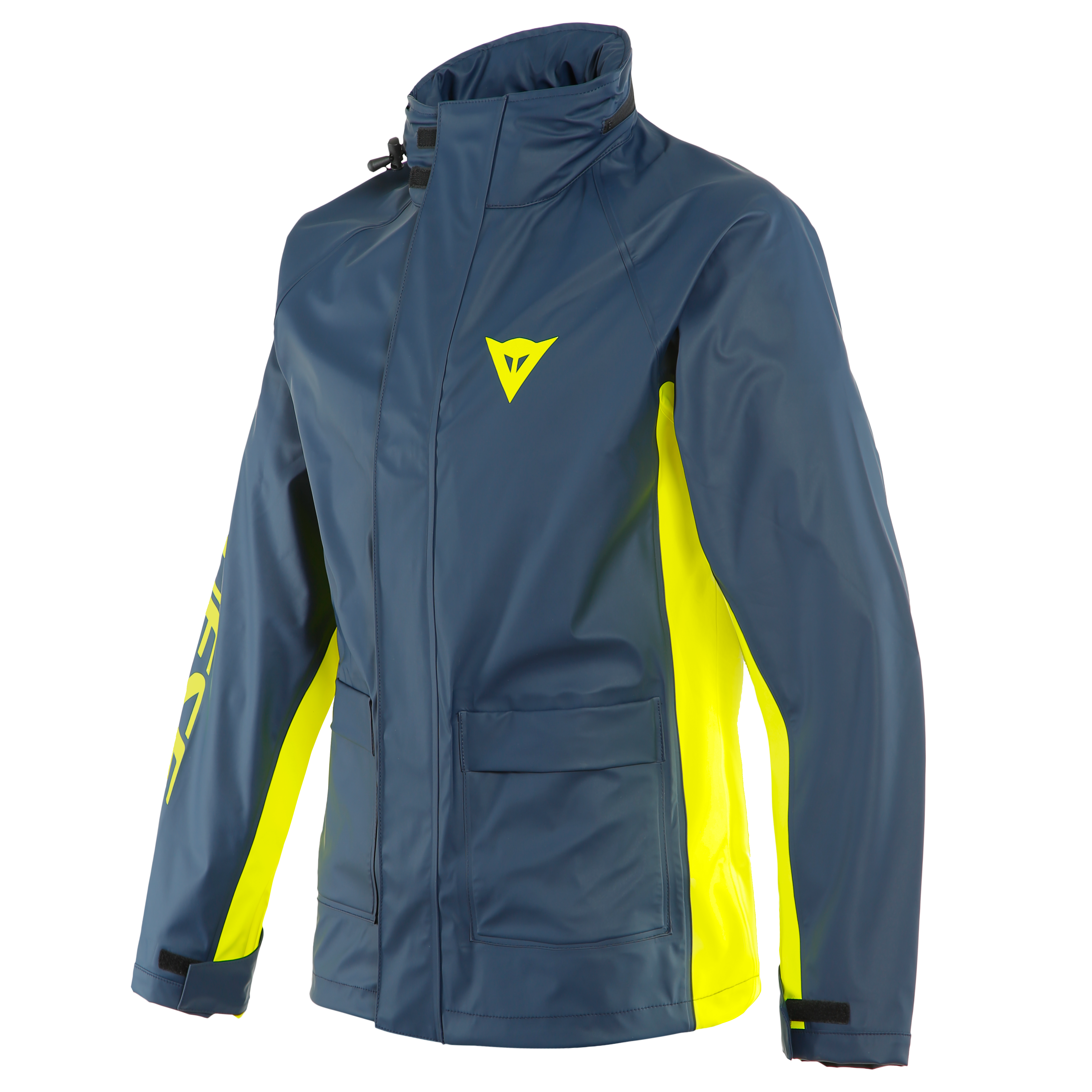 STORM 2 UNISEX JACKET - BLACK-IRIS/FLUO-YELLOW - 1