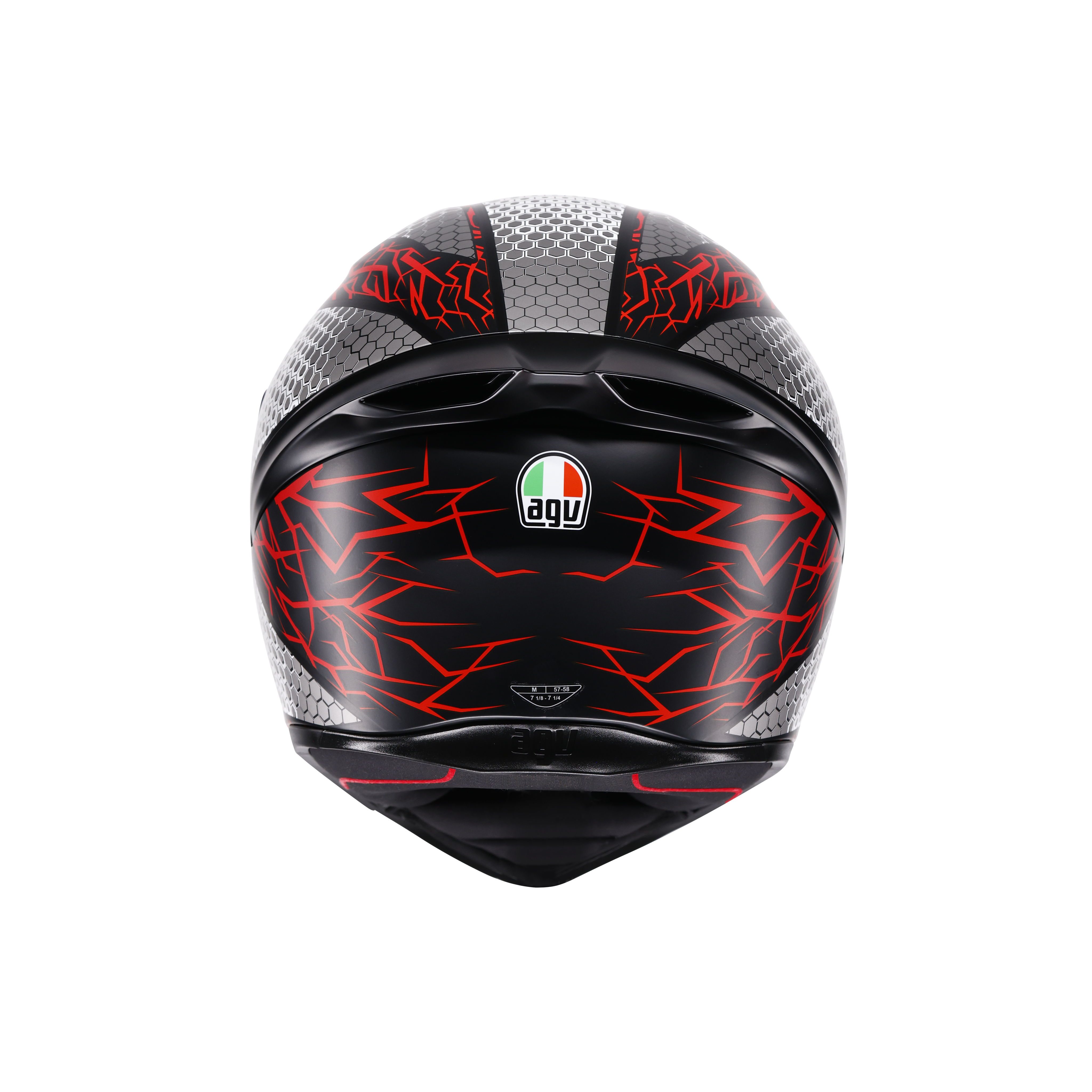 K1 S SPEEDARMOR MATT BLACK/GREY/RED - CASCO MOTO INTEGRAL DOT (E2206) -  - 5