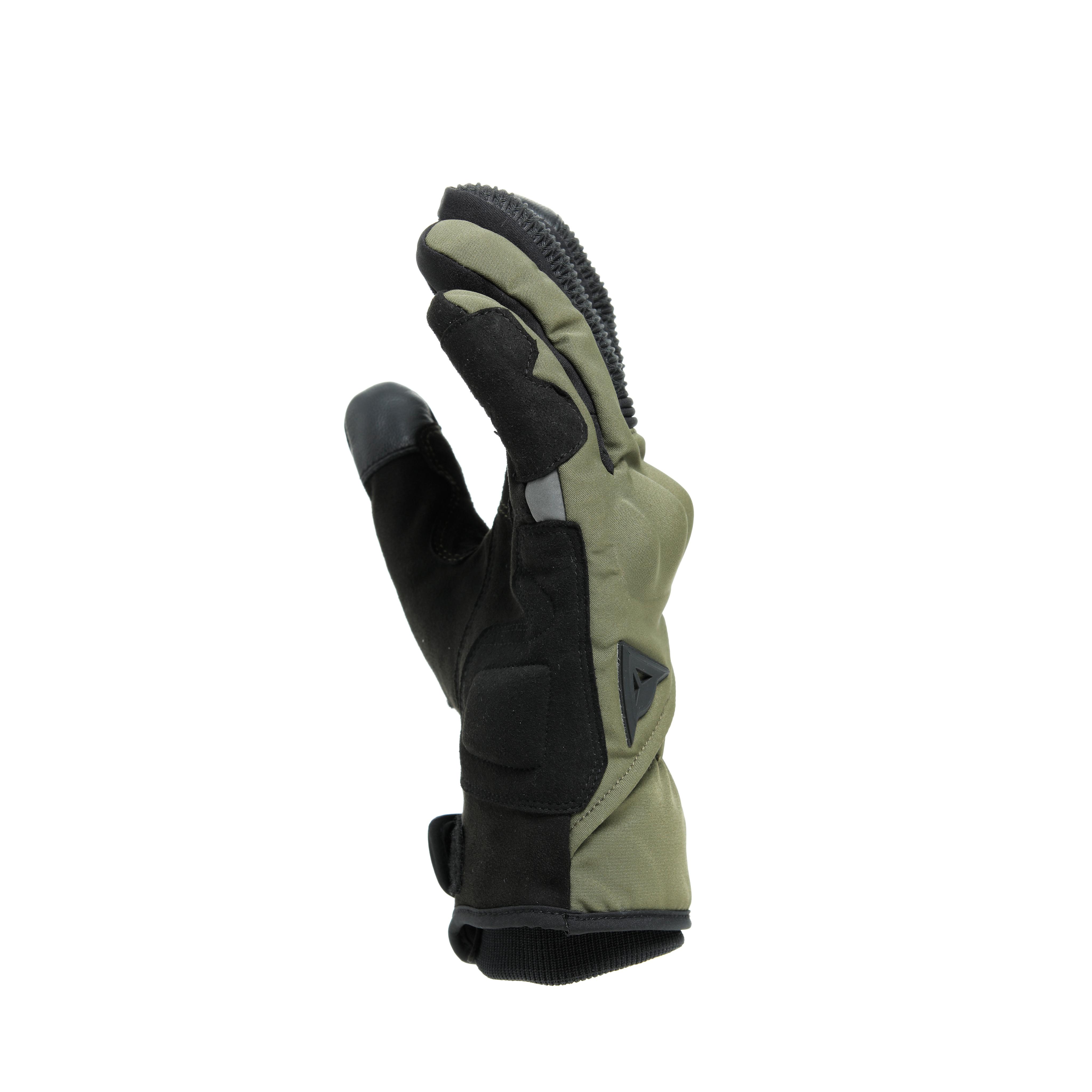 TRENTO D-DRY&reg;- MEN'S WATERPROOF MOTORCYCLE GLOVES - BLACK/GRAPE-LEAF - 4
