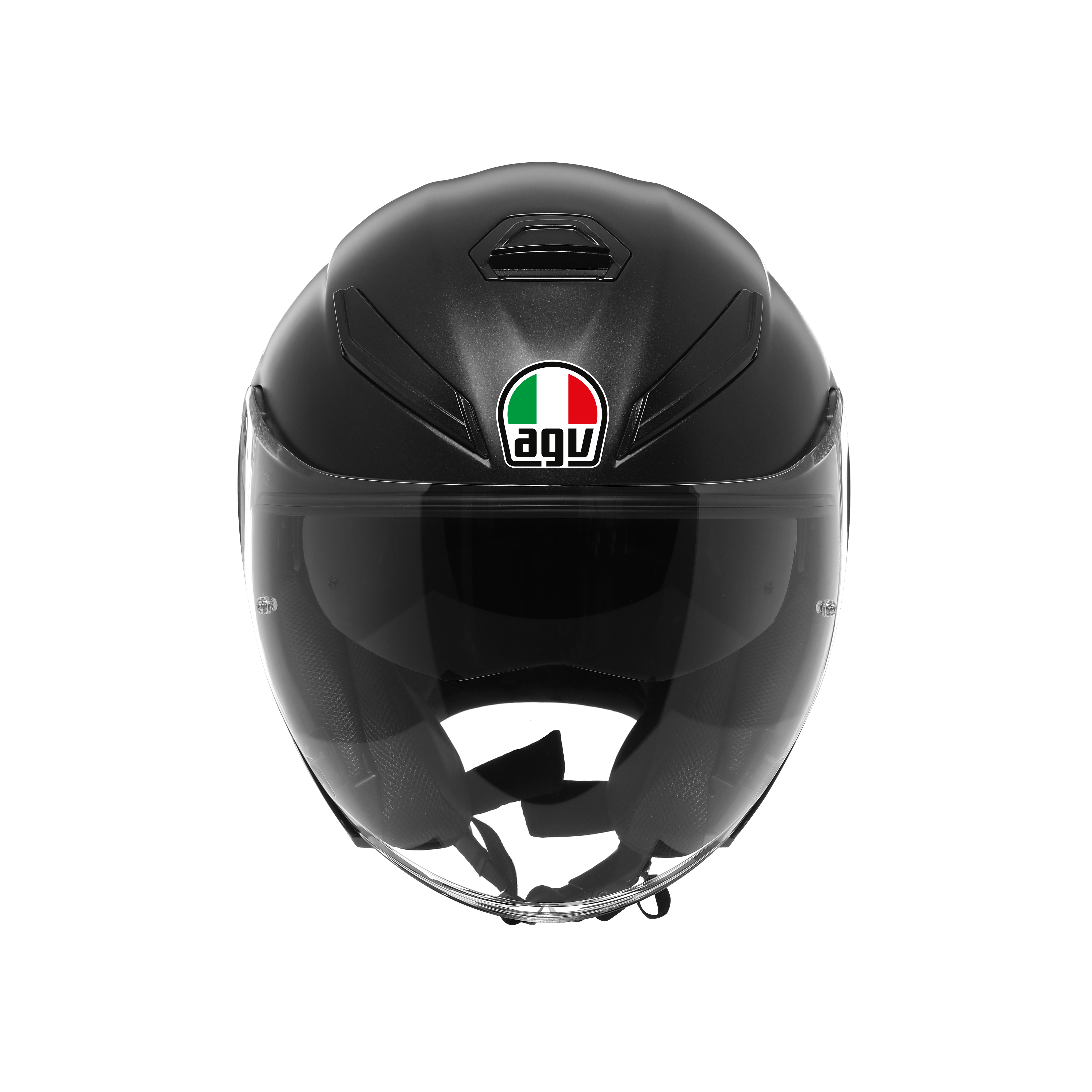 K5 JET EVO MONO MATT BLACK - CASQUE MOTO JET E2206 -  - 7