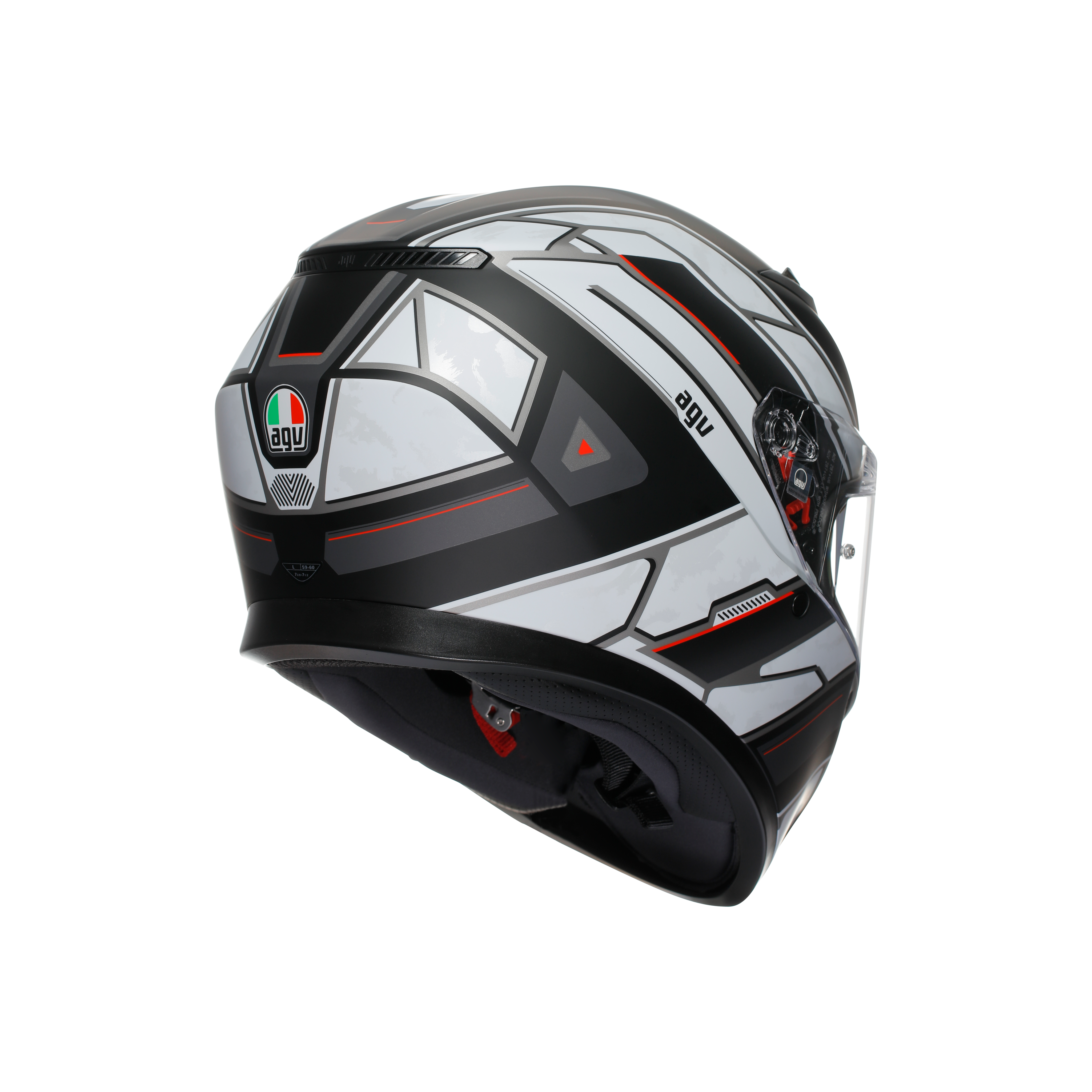 K3 DOT(E2206) - RIVIA MATT BLACK/WHITE -  - 4