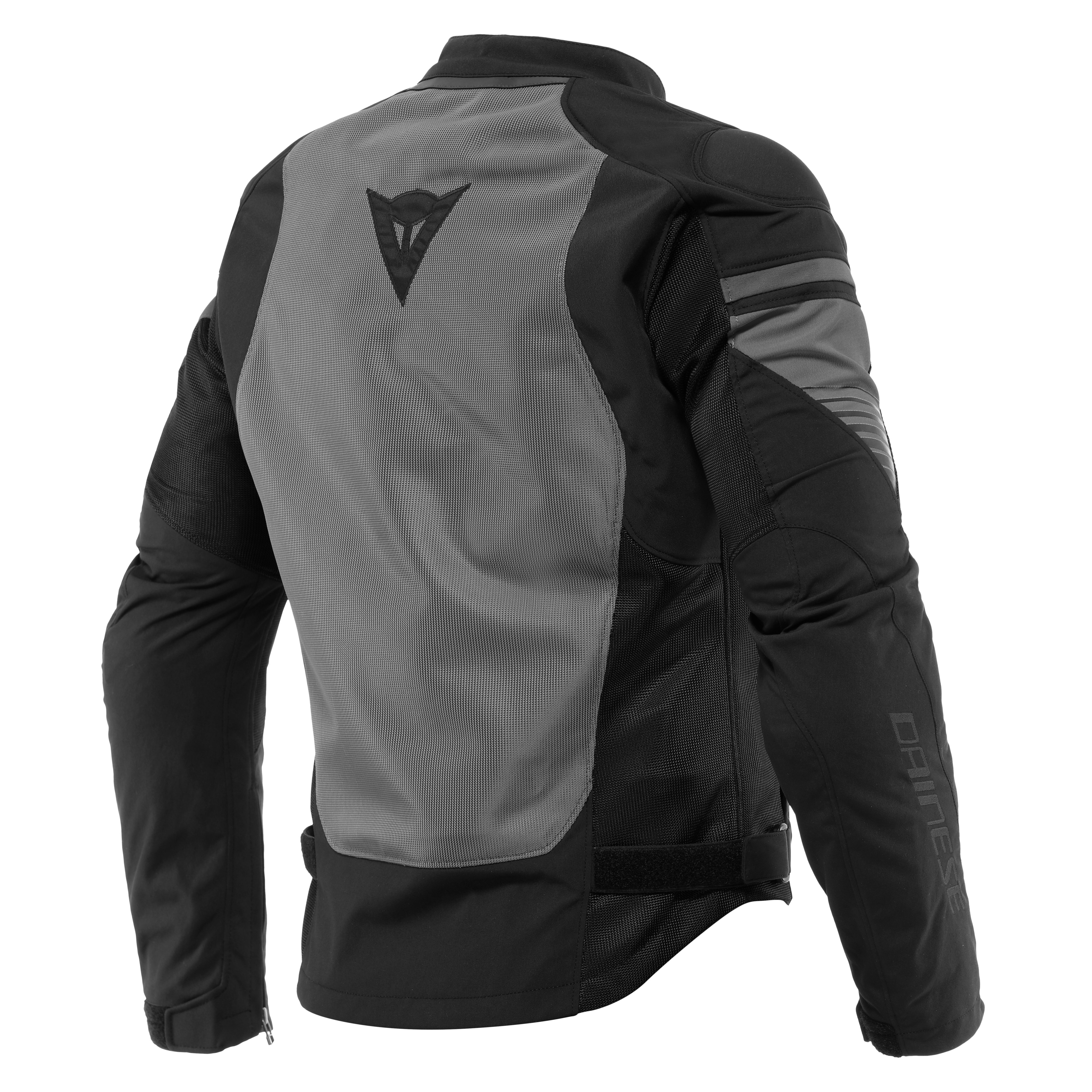 AIR FAST TEX - MEN'S SUMMER MOTORCYCLE JACKET IN FABRIC - BLACK/GRAY/GRAY - 2