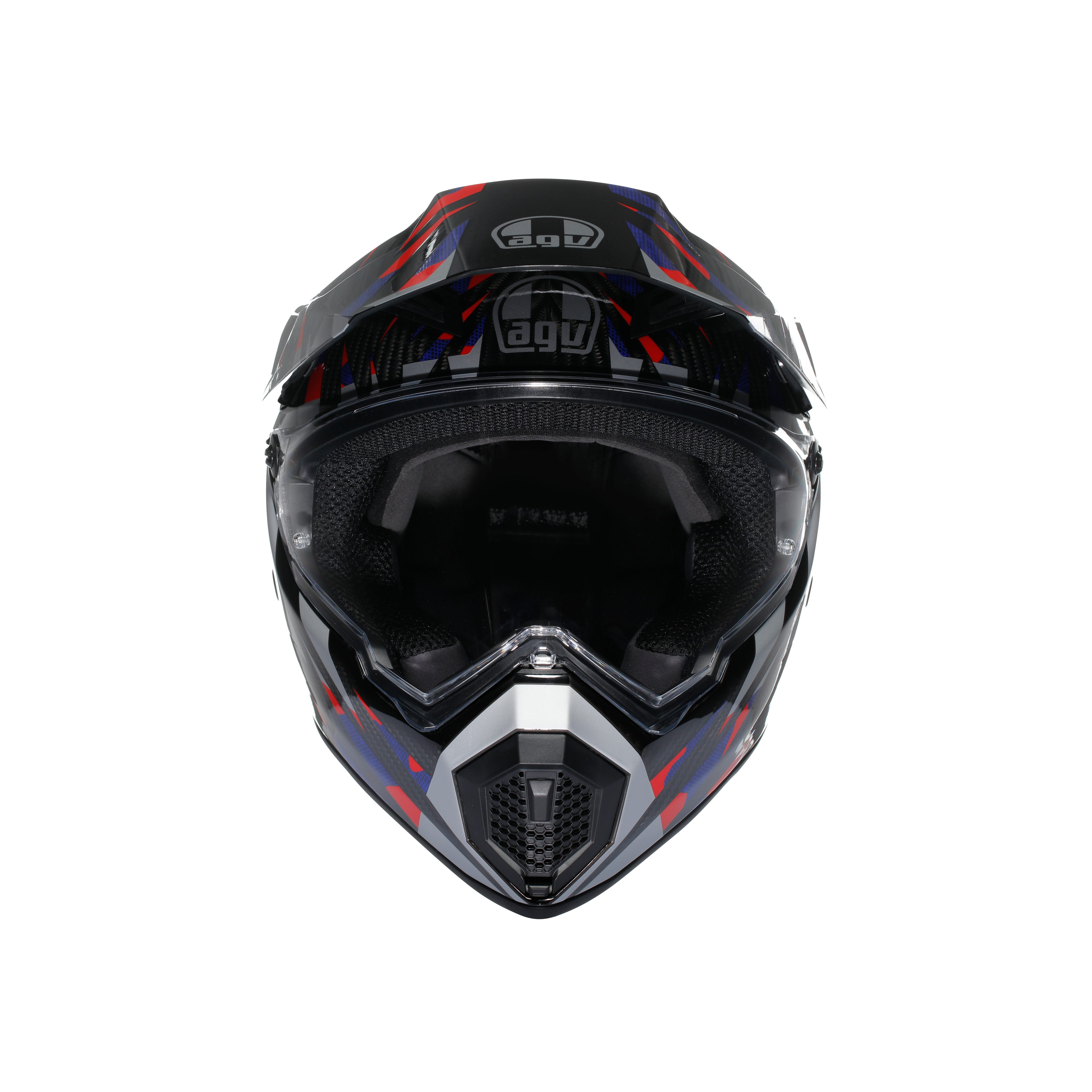 AX9 AGV DOT(E2206) MPLK - STEPPA CARBON/RED/BLUE -  - 7