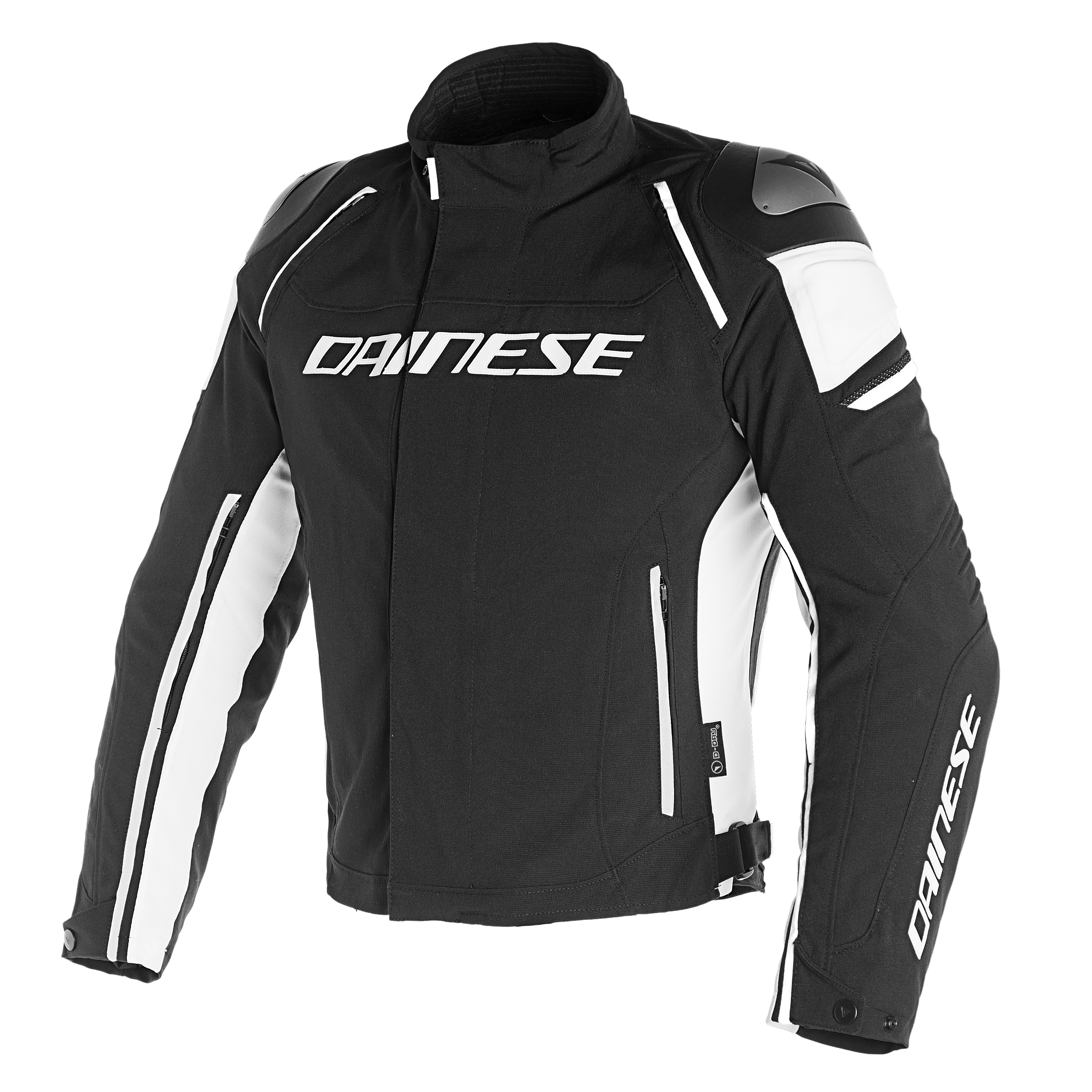 RACING 3 D-DRY&reg; JACKET - BLACK/BLACK/WHITE - 1