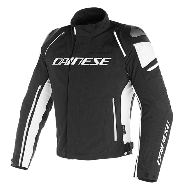 Dainese Men's Black/Black/White - Racing 3 D - Jackets - 48