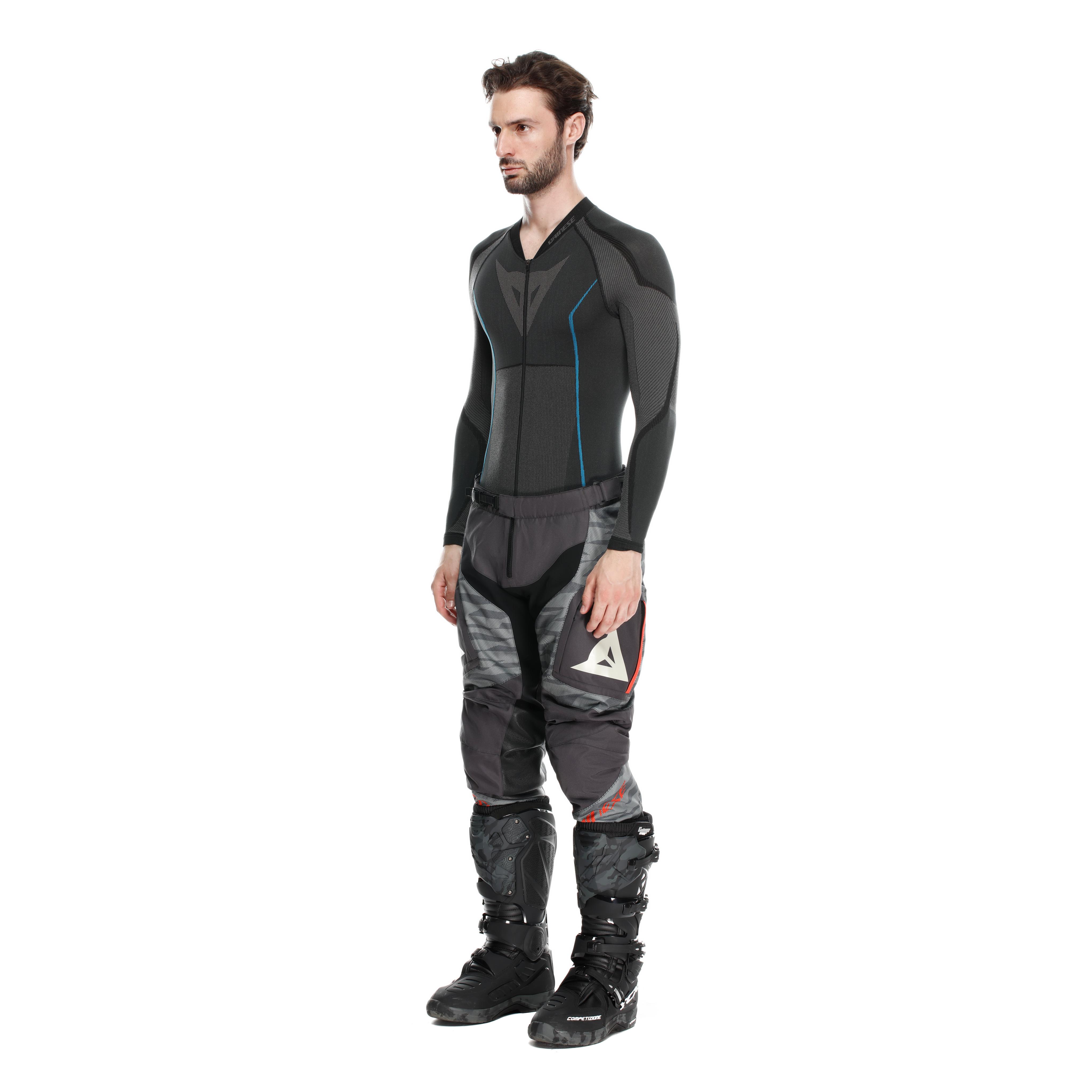 STERRATO - MEN OFF-ROAD MOTORCYCLE PANTS - EBONY/DESERT SAGE - 11
