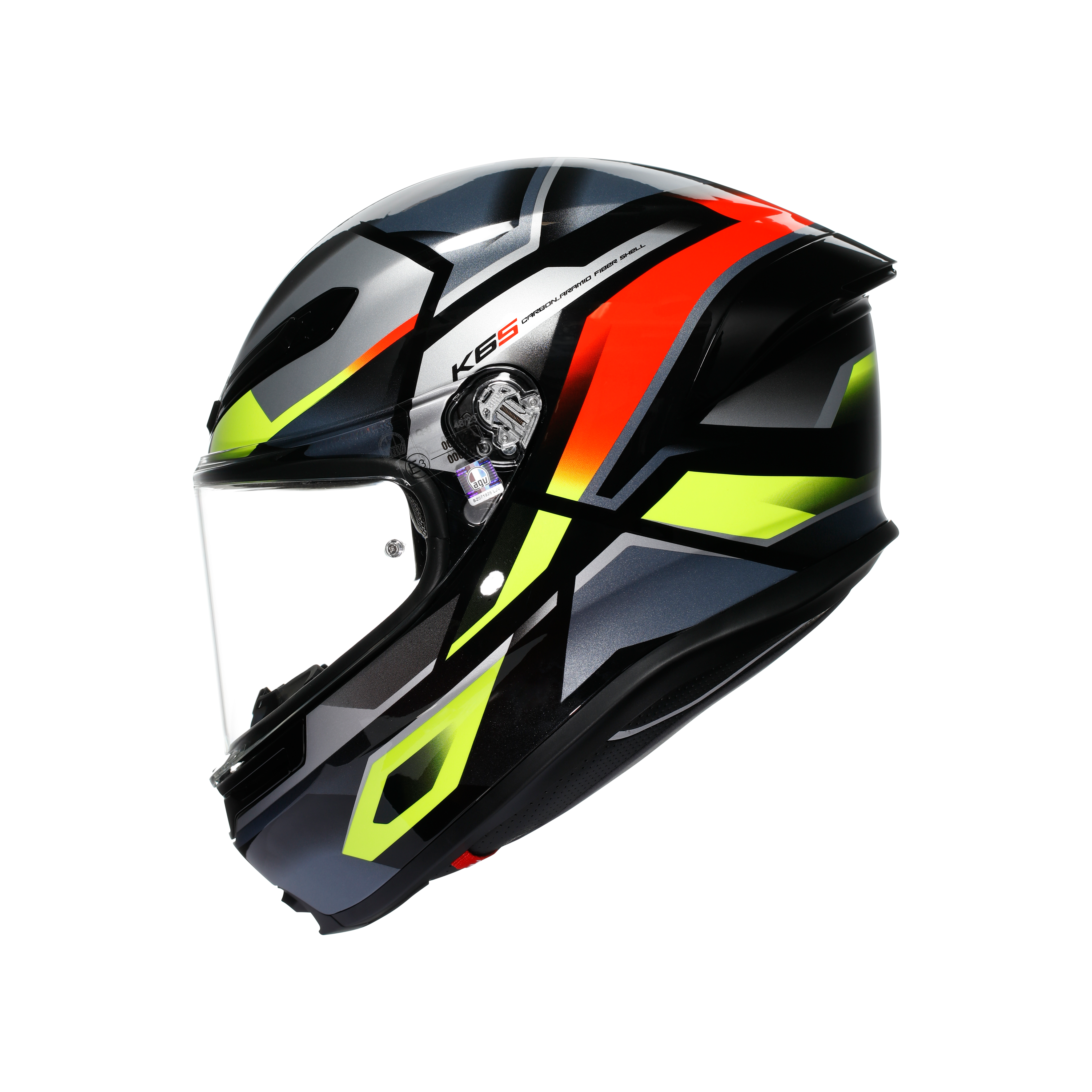 K6 S E2206 - ERAZER BLACK/RED/YELLOW FLUO -  - 4